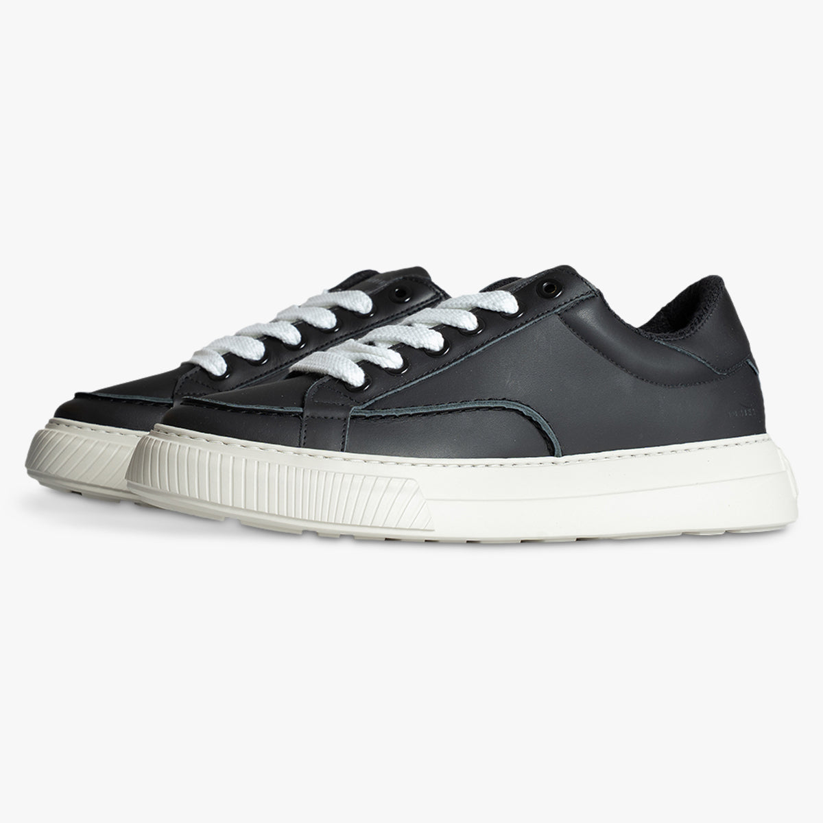 Nubikk Sneakers Zwart Leer | Caldera Tora