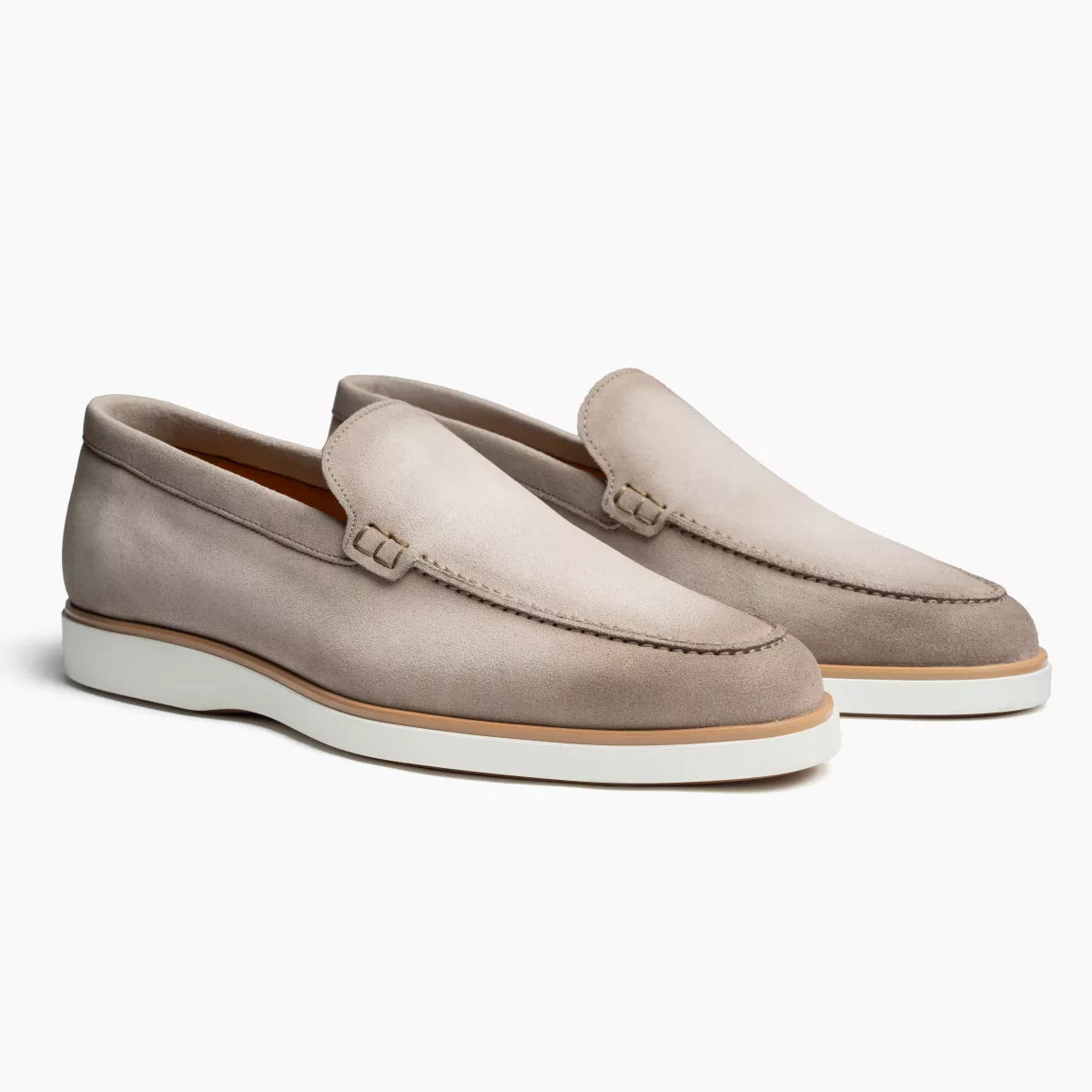 Magnanni Loafer Beige Suède | Lourenco