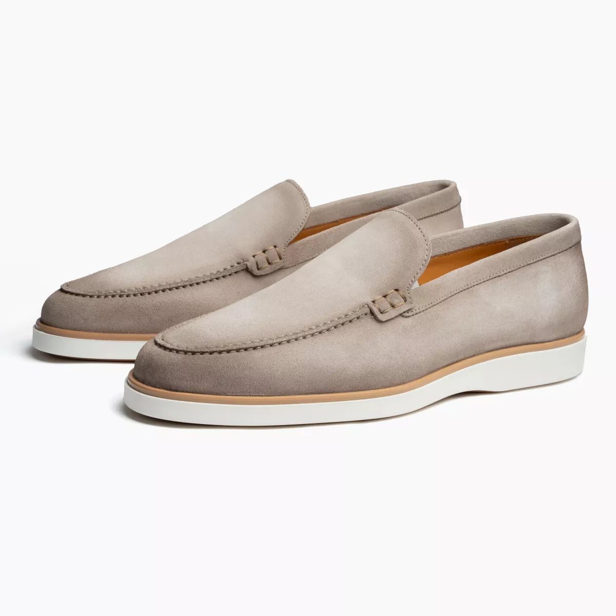 Magnanni Loafer Beige Suède | Lourenco