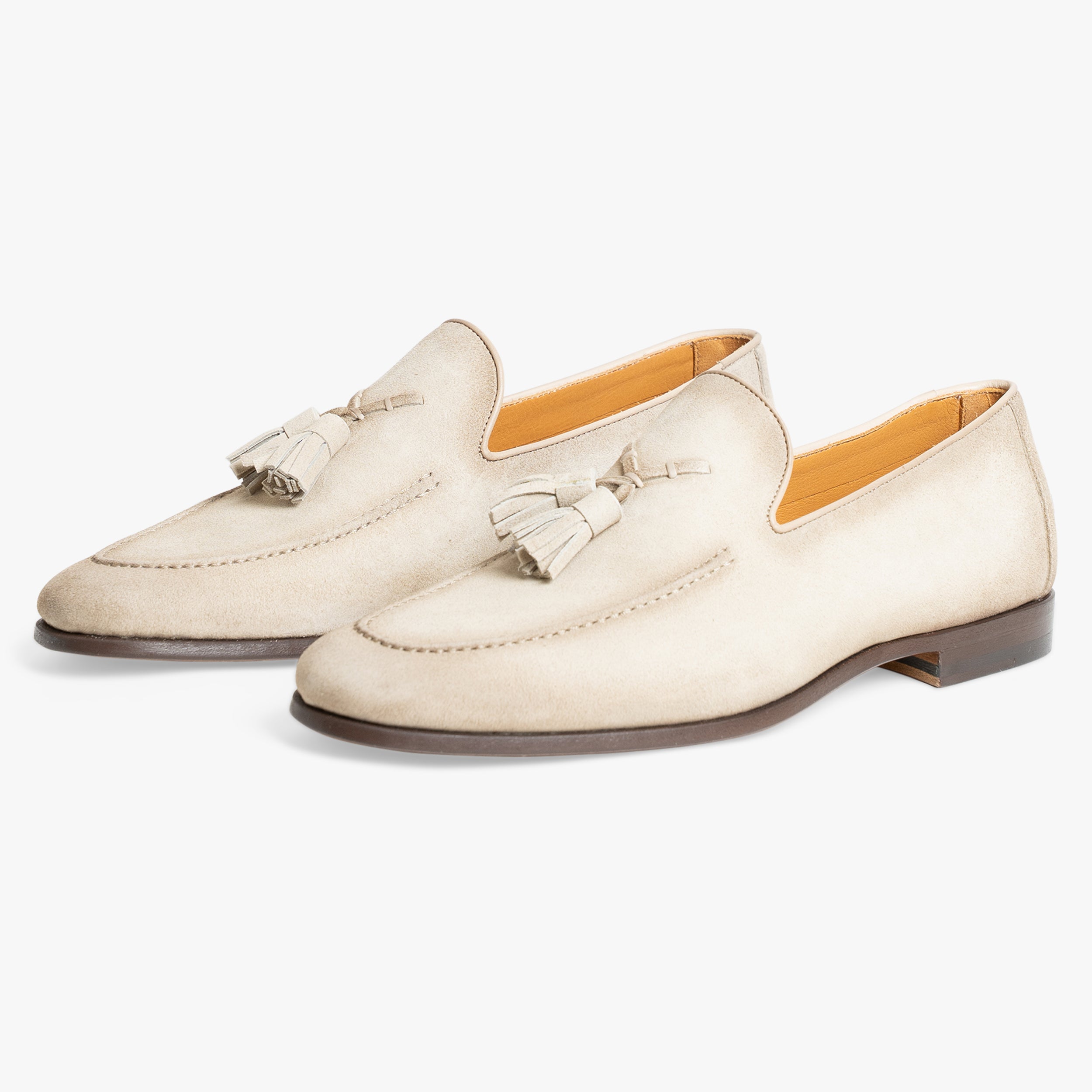 Magnanni Loafer Beige Suède | Magico Tassel