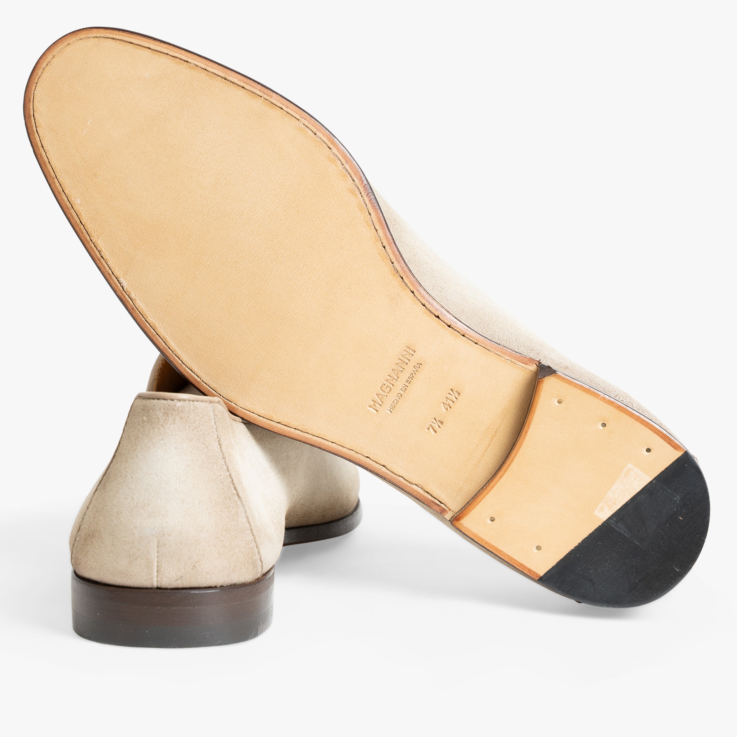 Magnanni Loafer Beige Suède | Magico Tassel