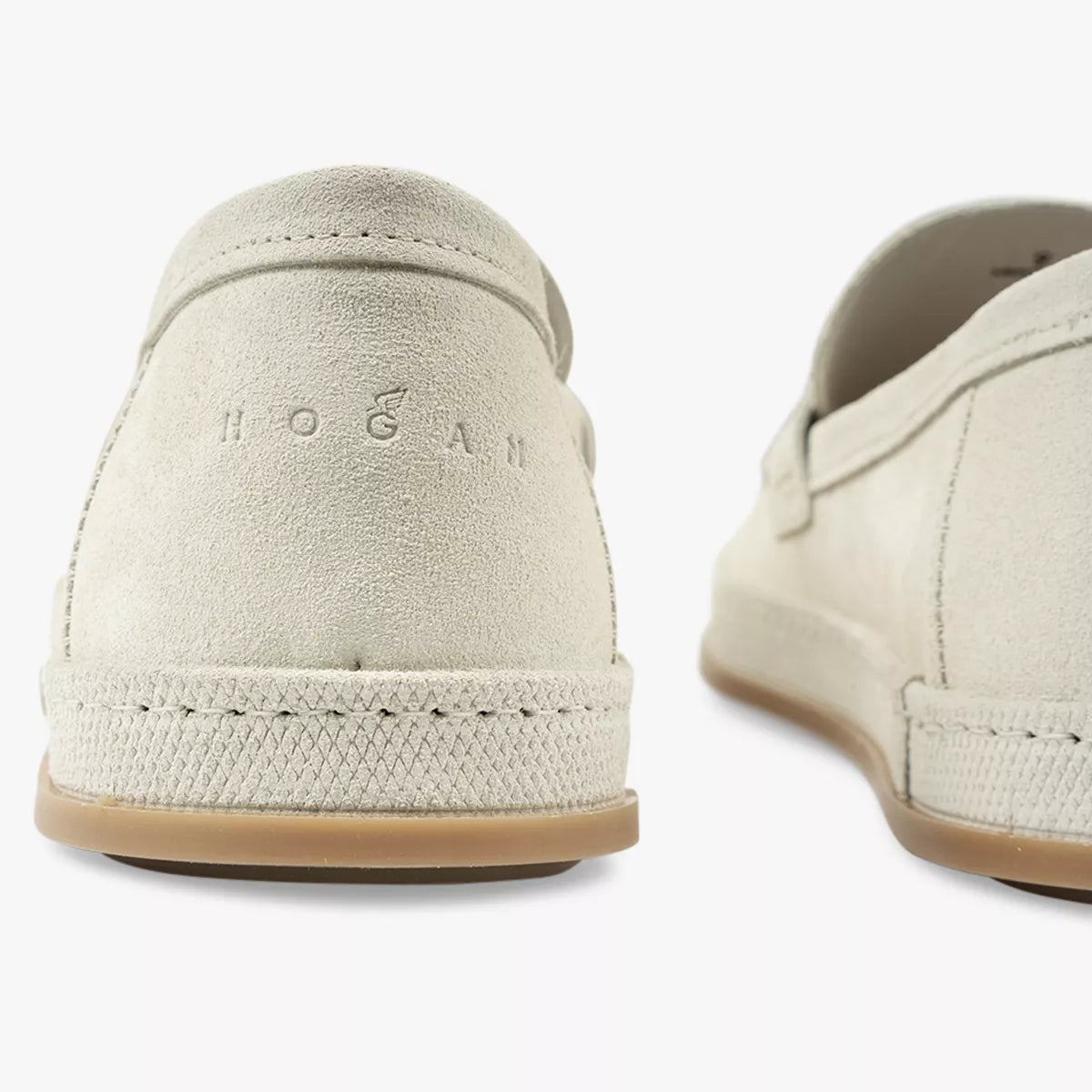 Hogan Loafers Kit Wit Suede | H683