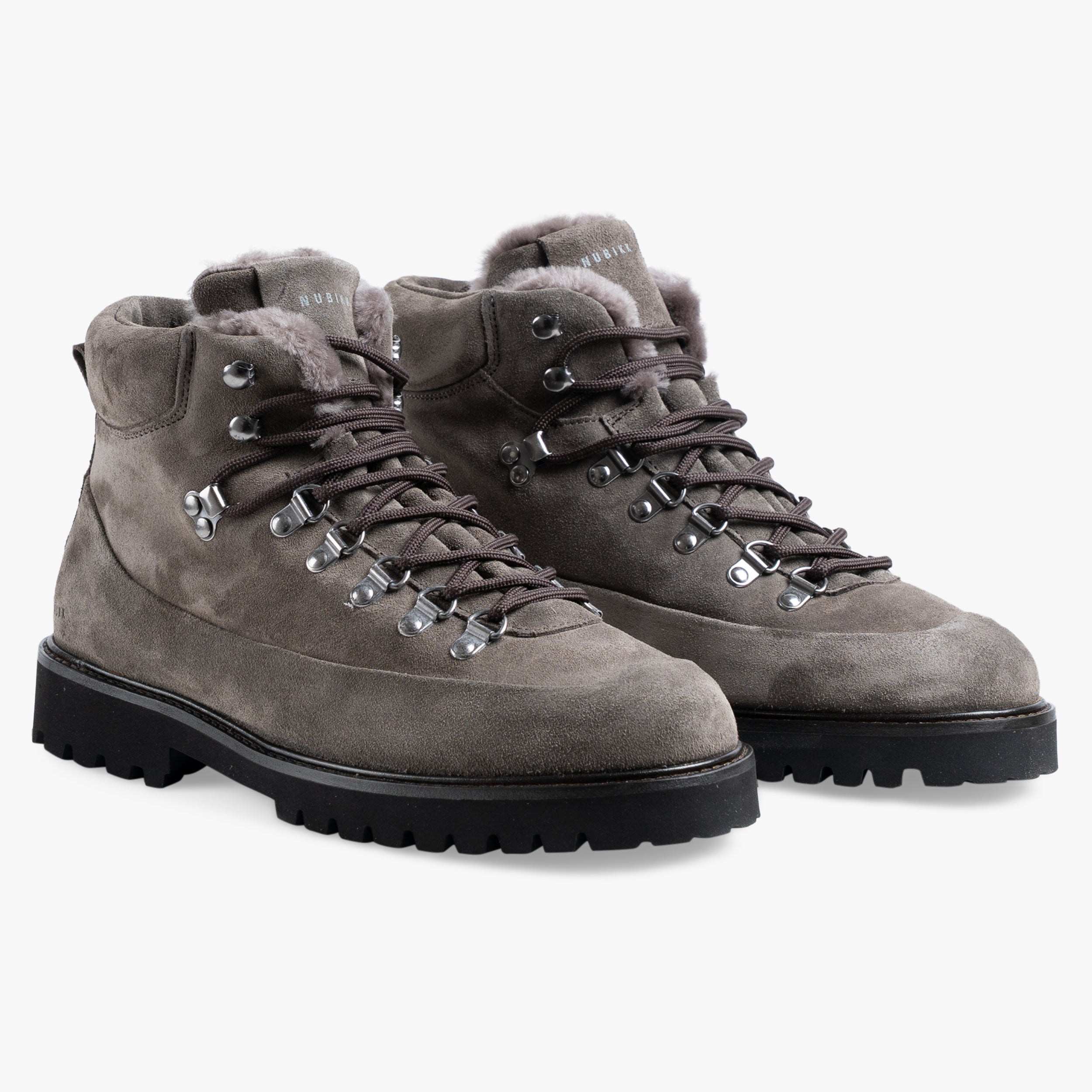 Nubikk Boot Grijs | Logan Chad Fur