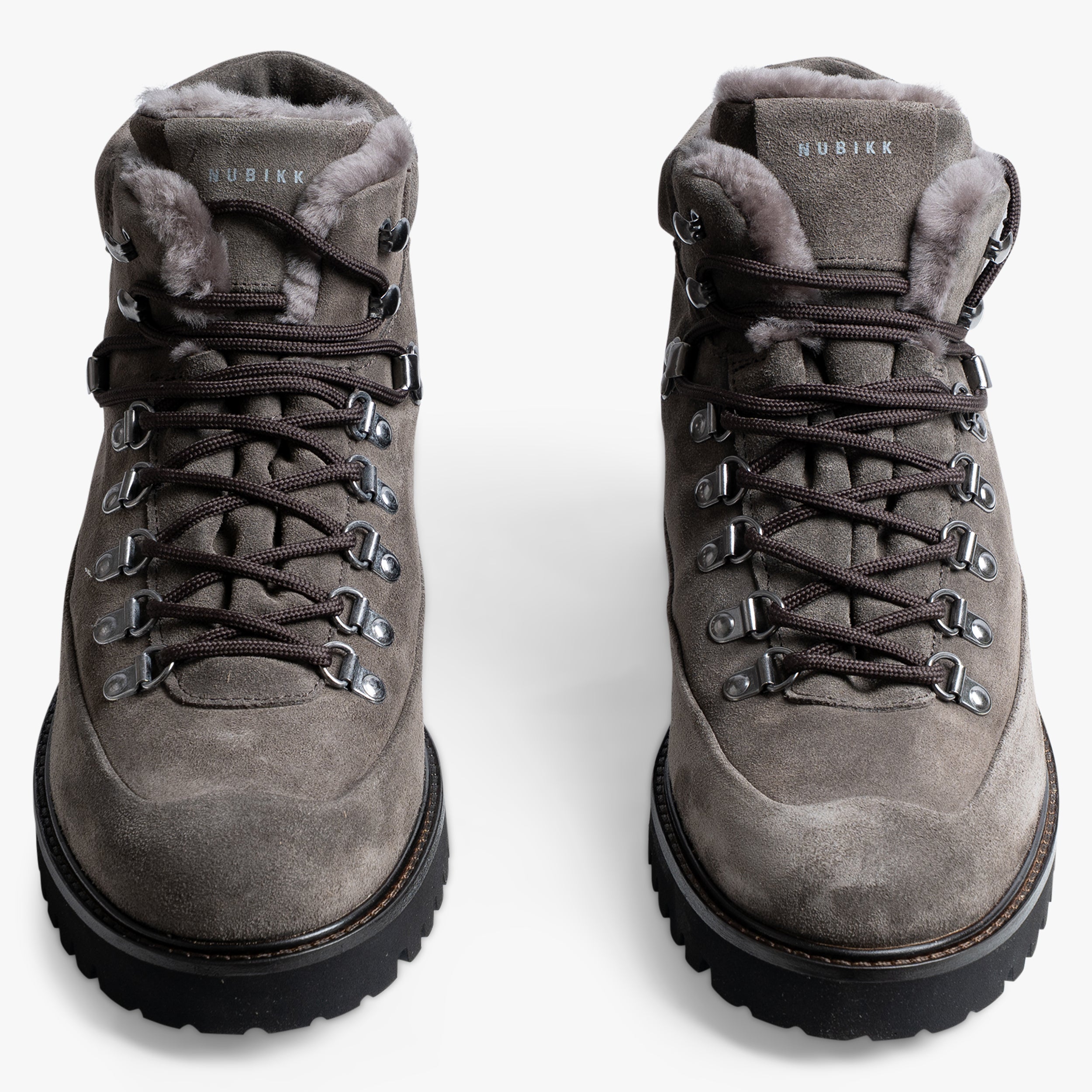 Nubikk Boot Grijs | Logan Chad Fur