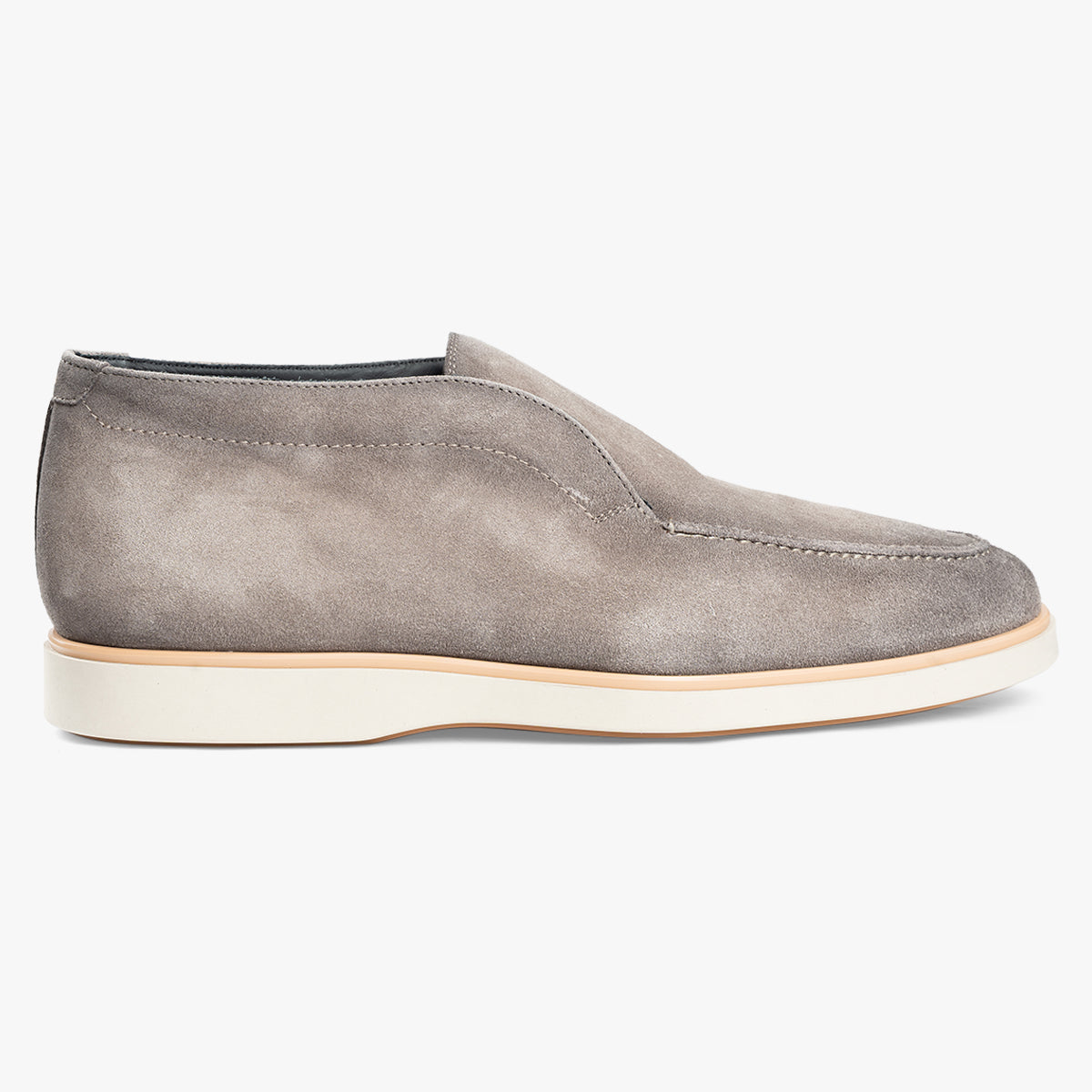 Magnanni Loafers Lichtgrijs Suede | Loda