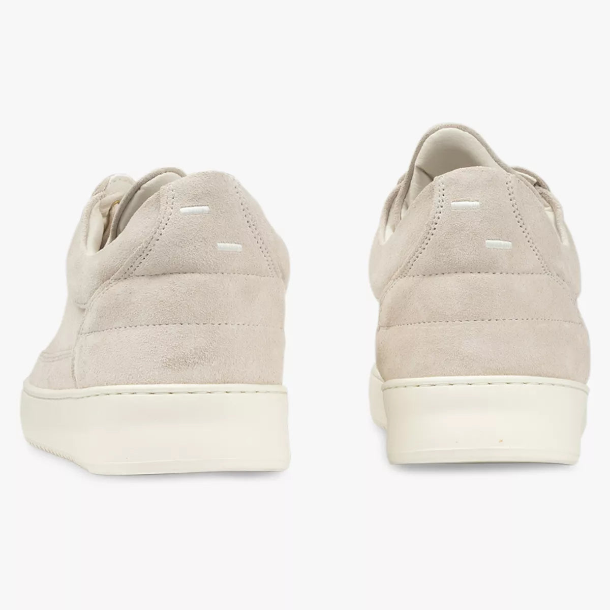 Filling Pieces Sneaker Beige | Low Top Organic Suede