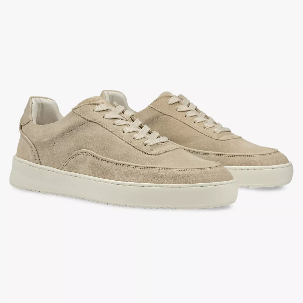 Filling Pieces Sneaker Beige | Mondo Suede Lux