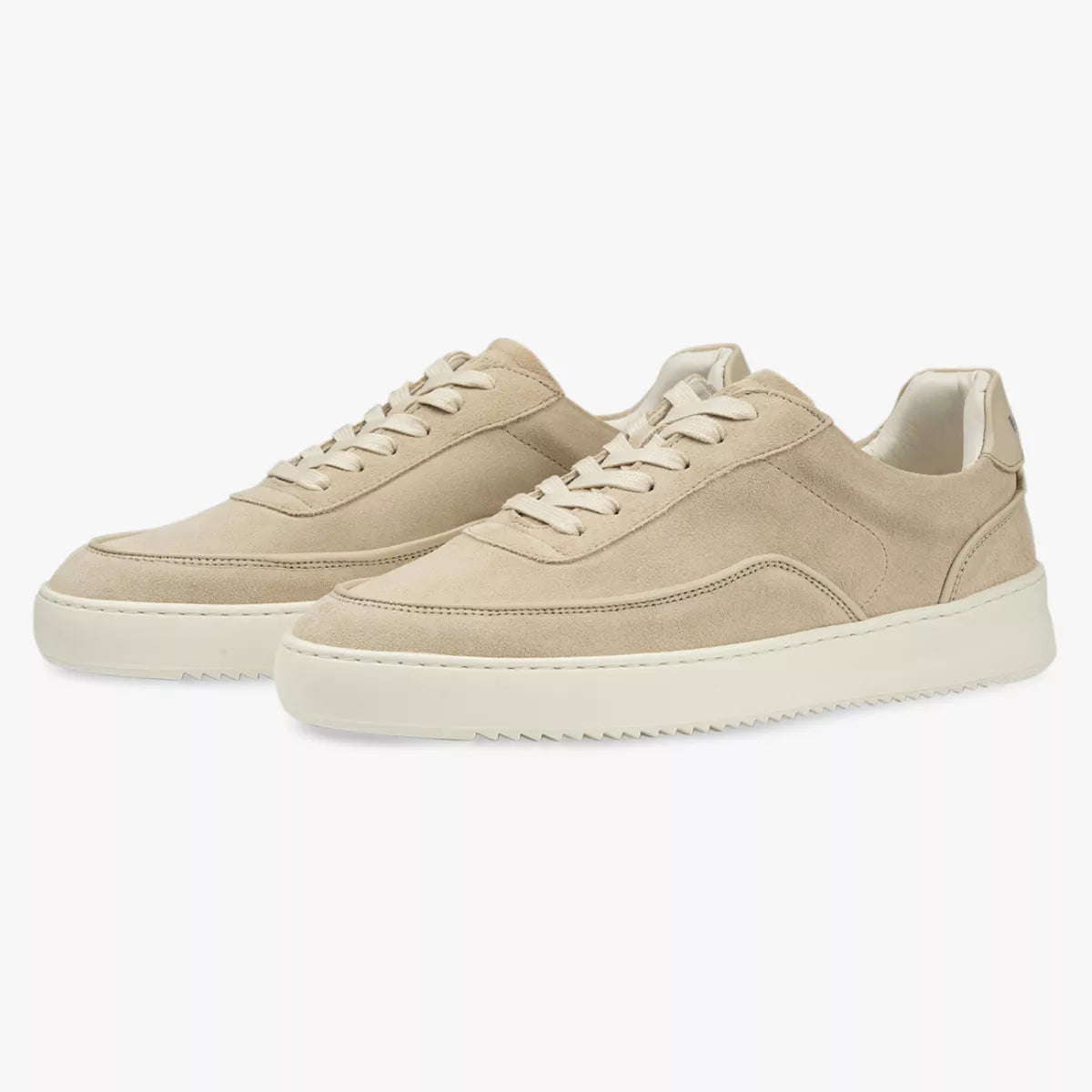 Filling Pieces Sneaker Beige | Mondo Suede Lux