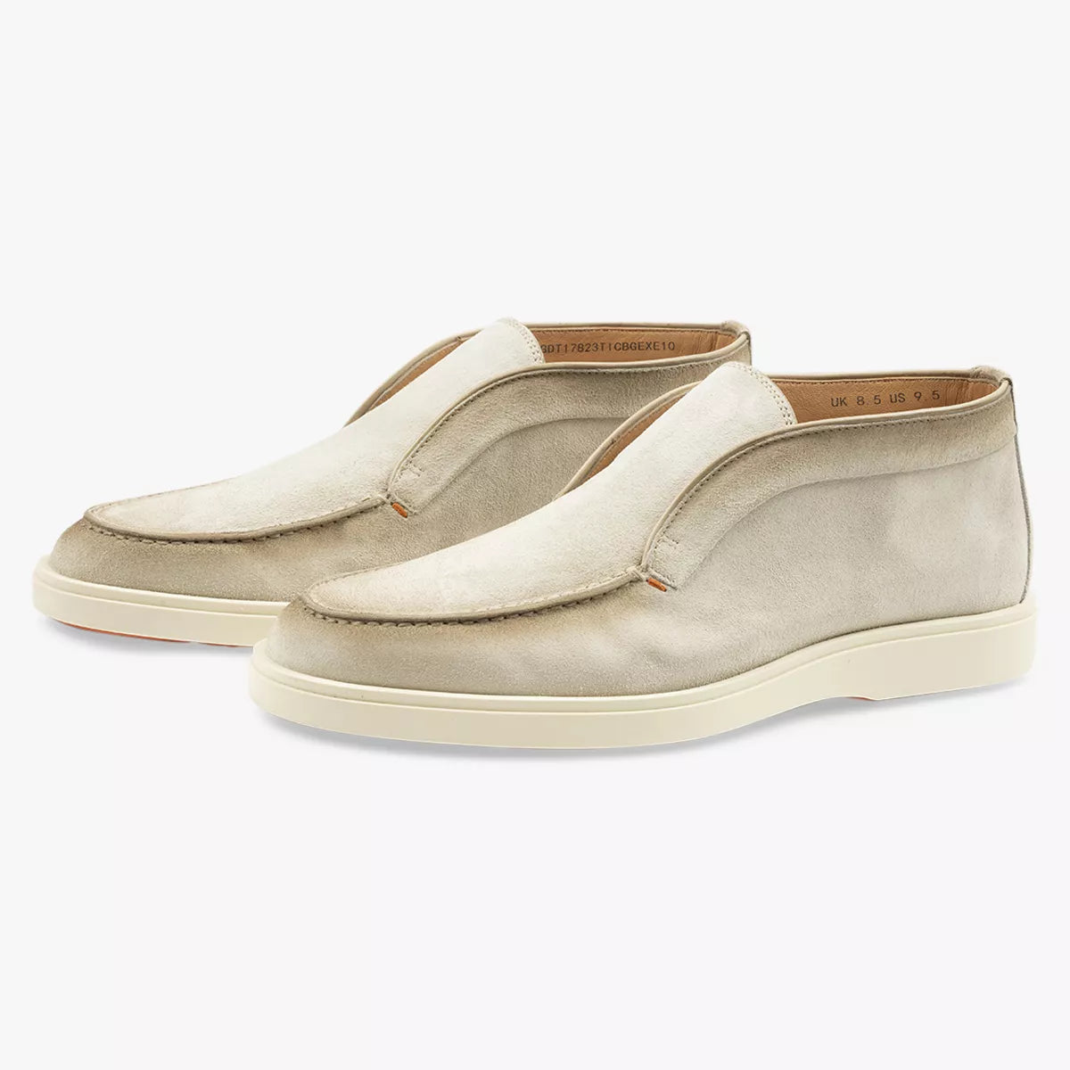 Santoni Loafer Suède Beige | Desert Boot