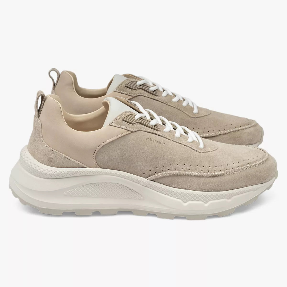 Nubikk Sneaker Beige Suède | Oberon Reese