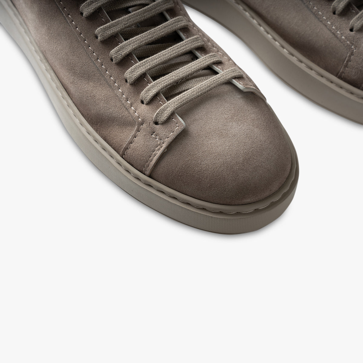 Santoni Sneaker Grijs Suède