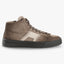 Santoni High-Top Sneaker Beige | Double Buckle Fur