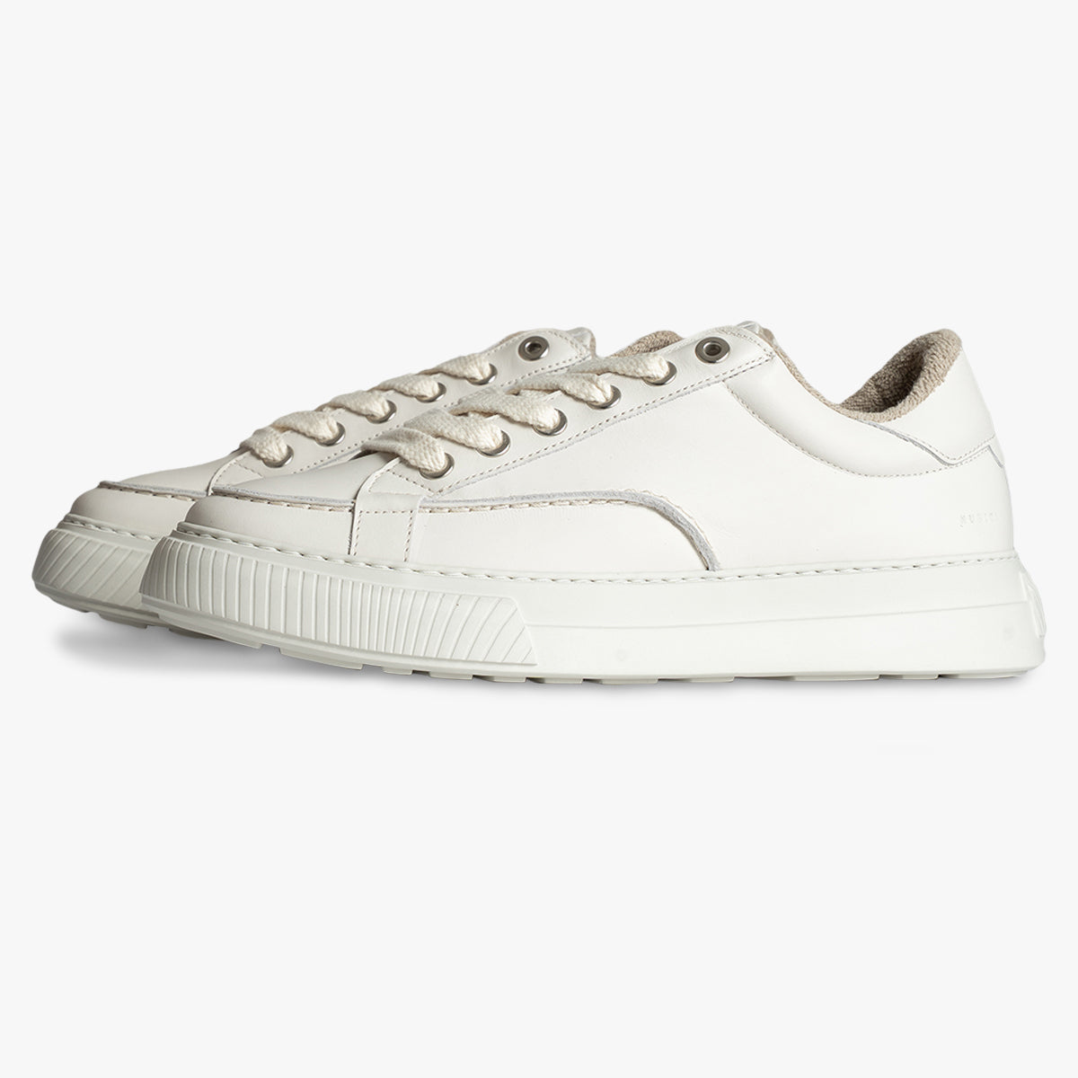 Nubikk Sneakers Beige Leer | Caldera Tora