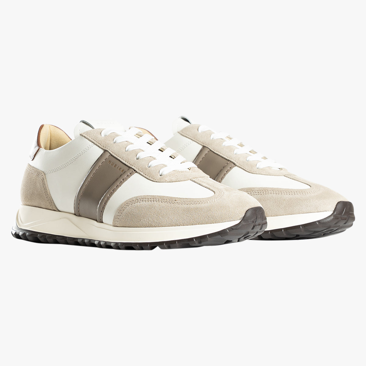 Nubikk Sneaker taupe | Glen Hendrix taupe combi 23X