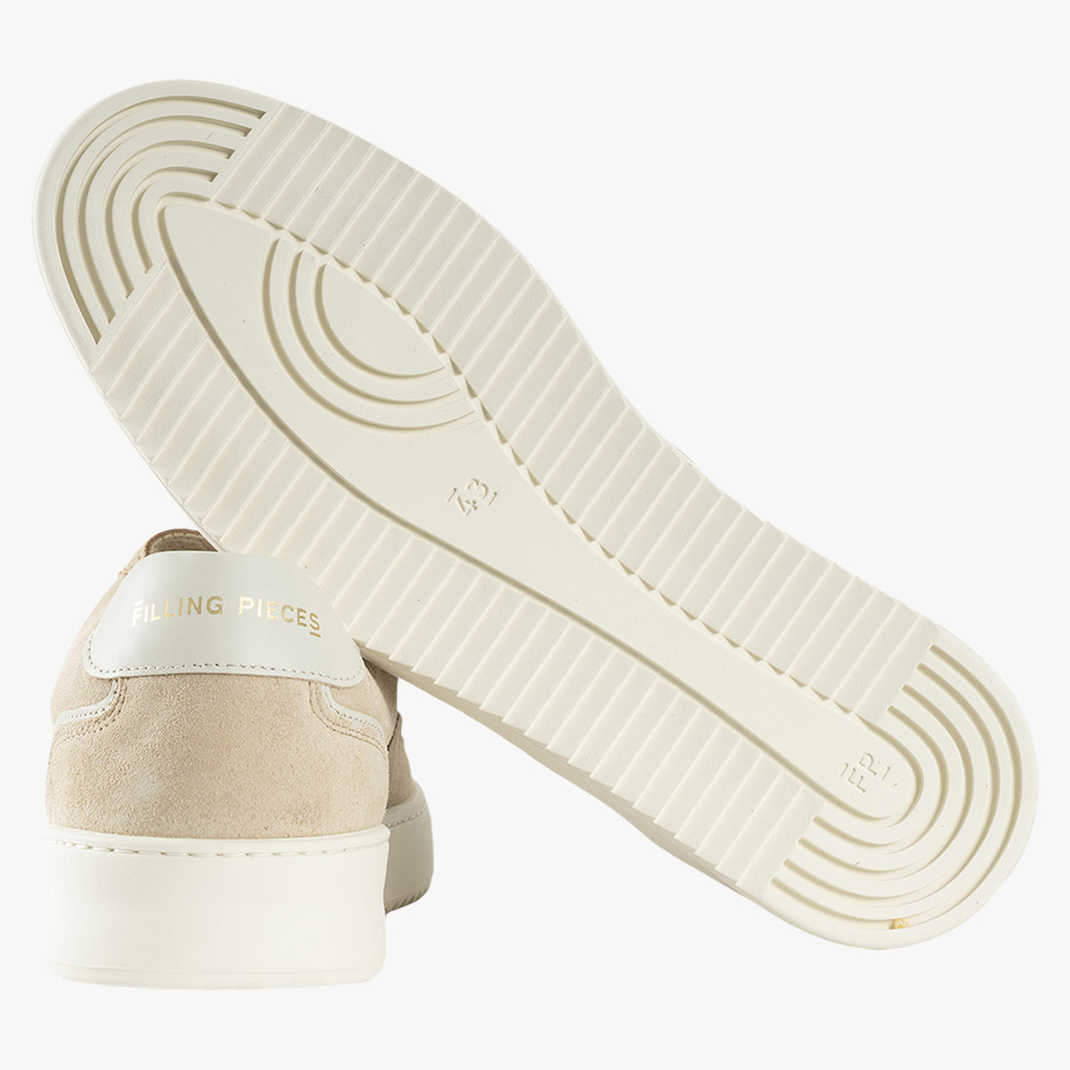 Filling Pieces Sneakers Beige | Mondo Stack Suede