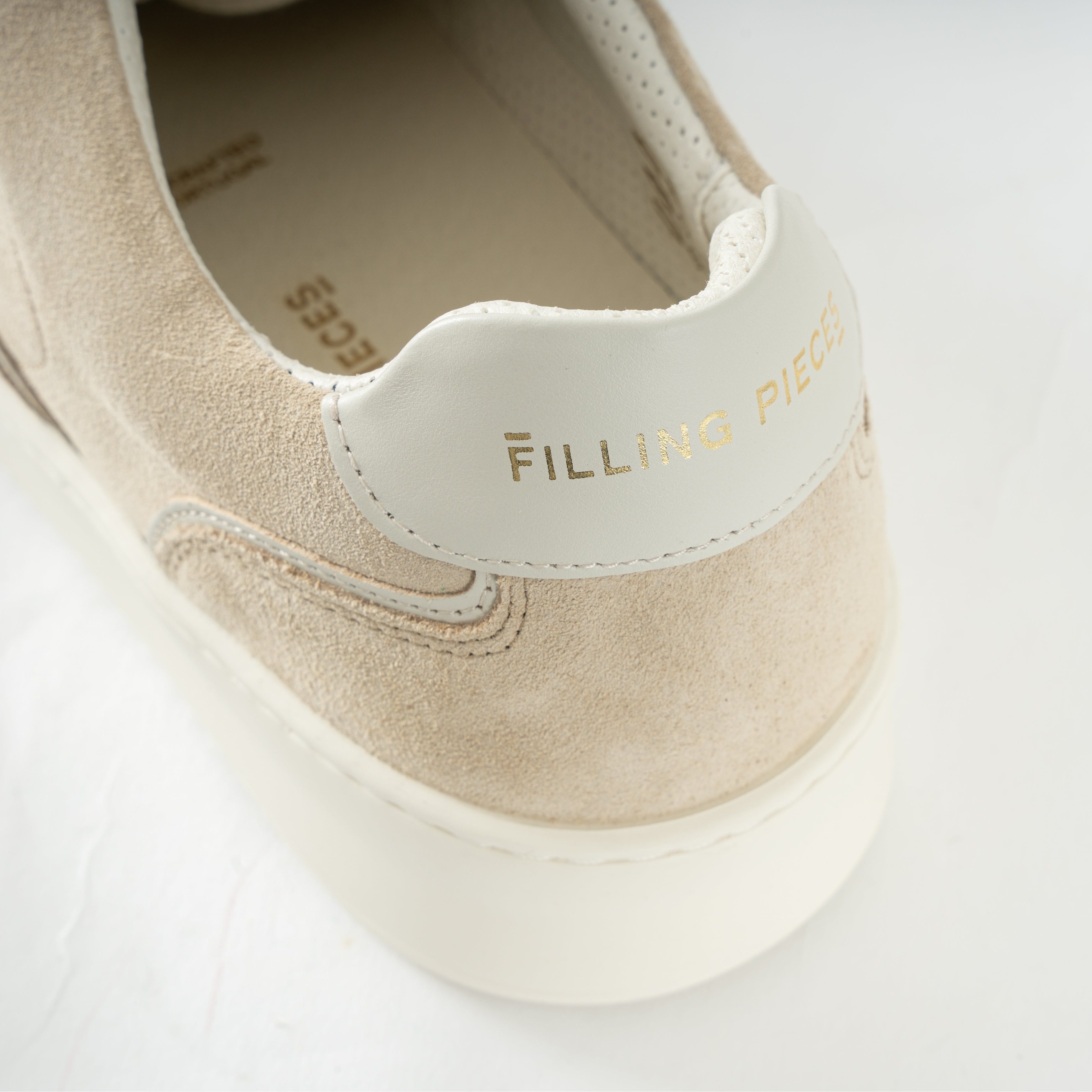 Filling Pieces Sneakers Beige | Mondo Stack Suede
