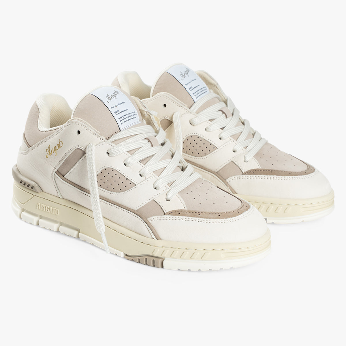 Axel Arigato Sneaker Taupe/Off-White | Area Lo