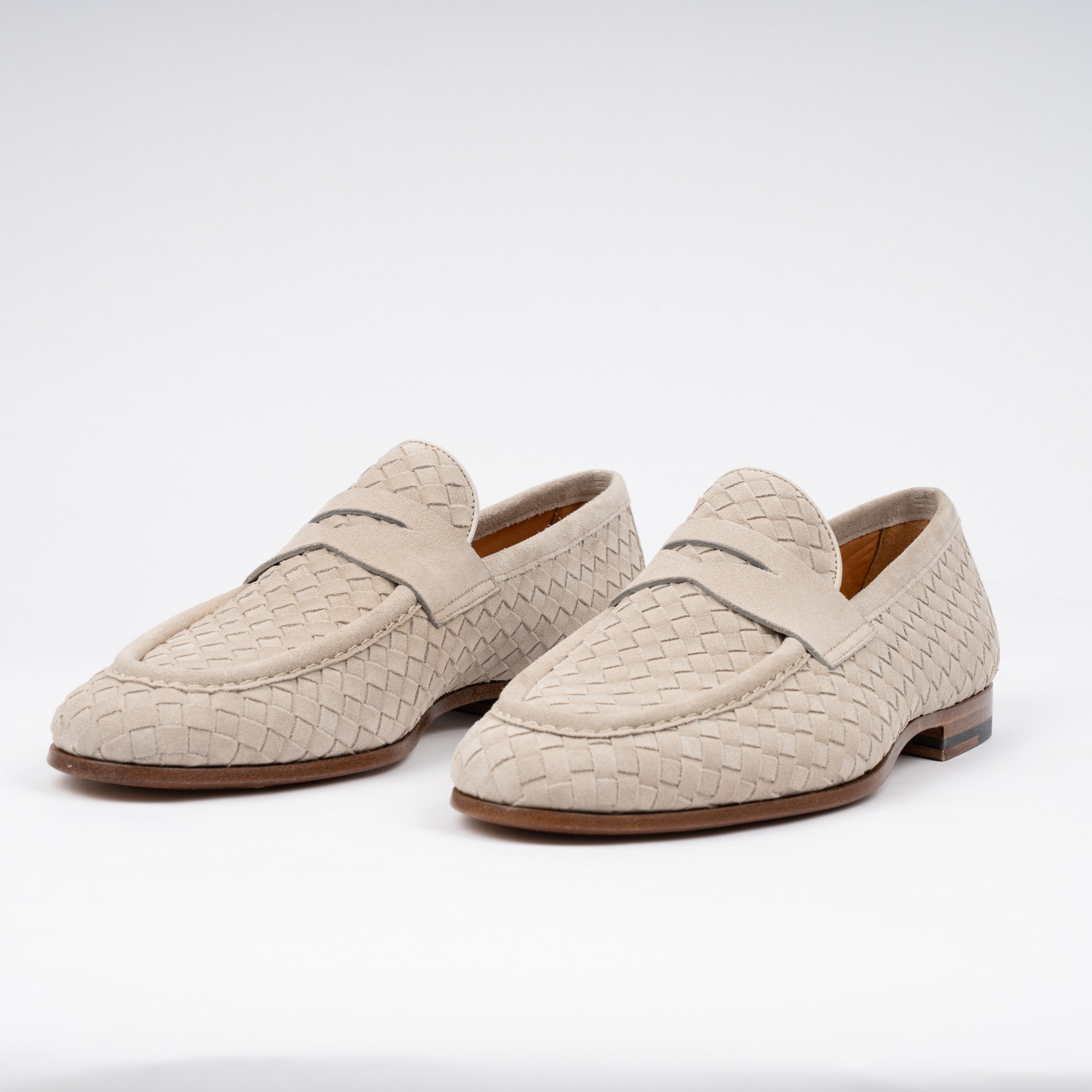 Magnanni Gevlochten Loafer Beige | Hyde