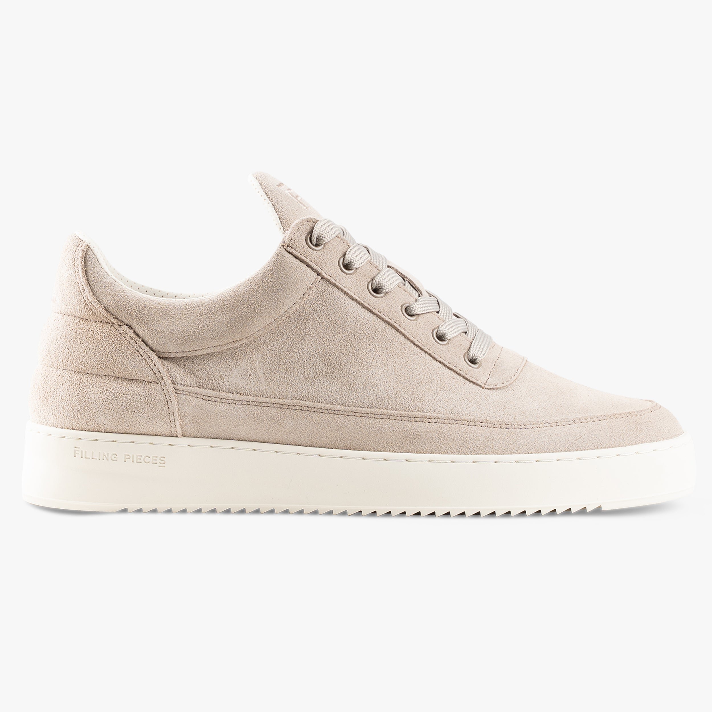 Filling Pieces Sneakers Beige | Low Top Suede