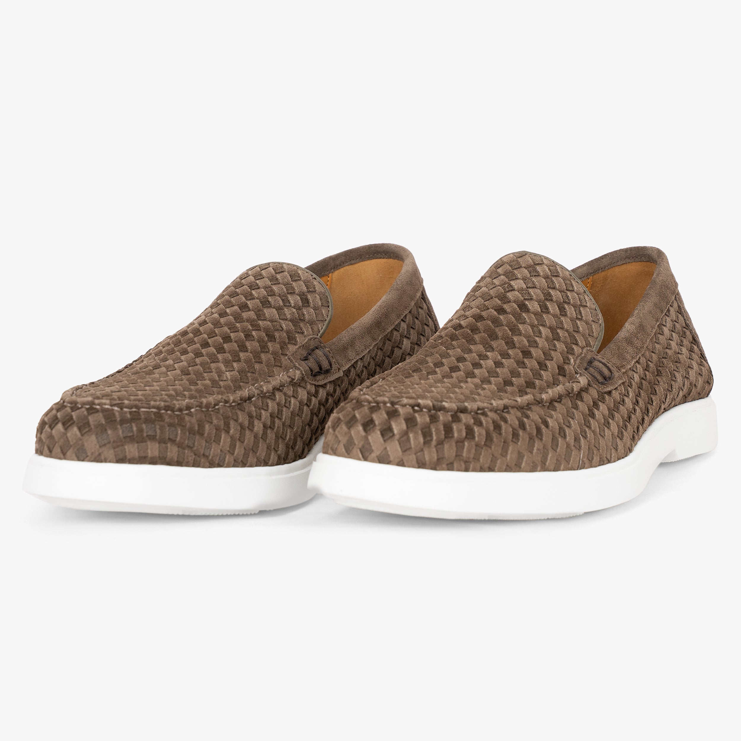 Calce Gevlochten Loafer Bruin | Edwin