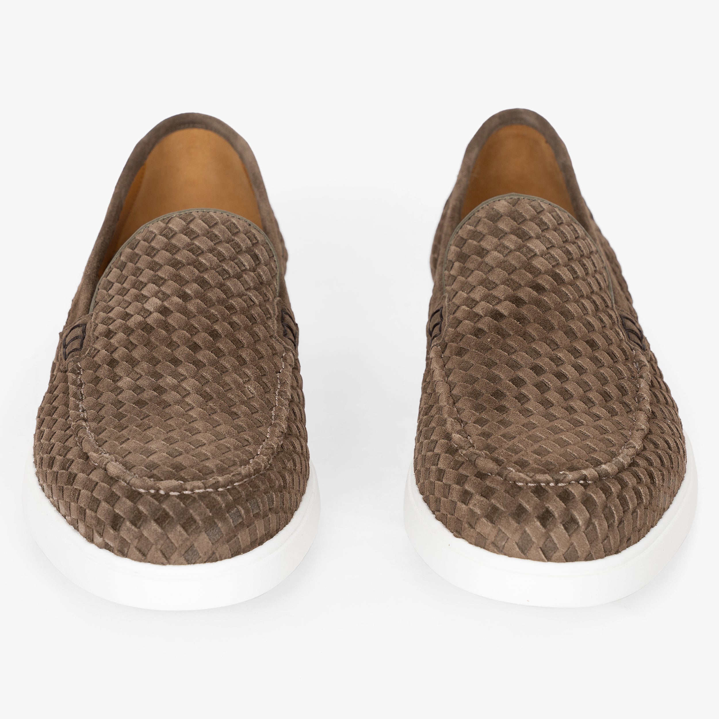 Calce Gevlochten Loafer Bruin | Edwin