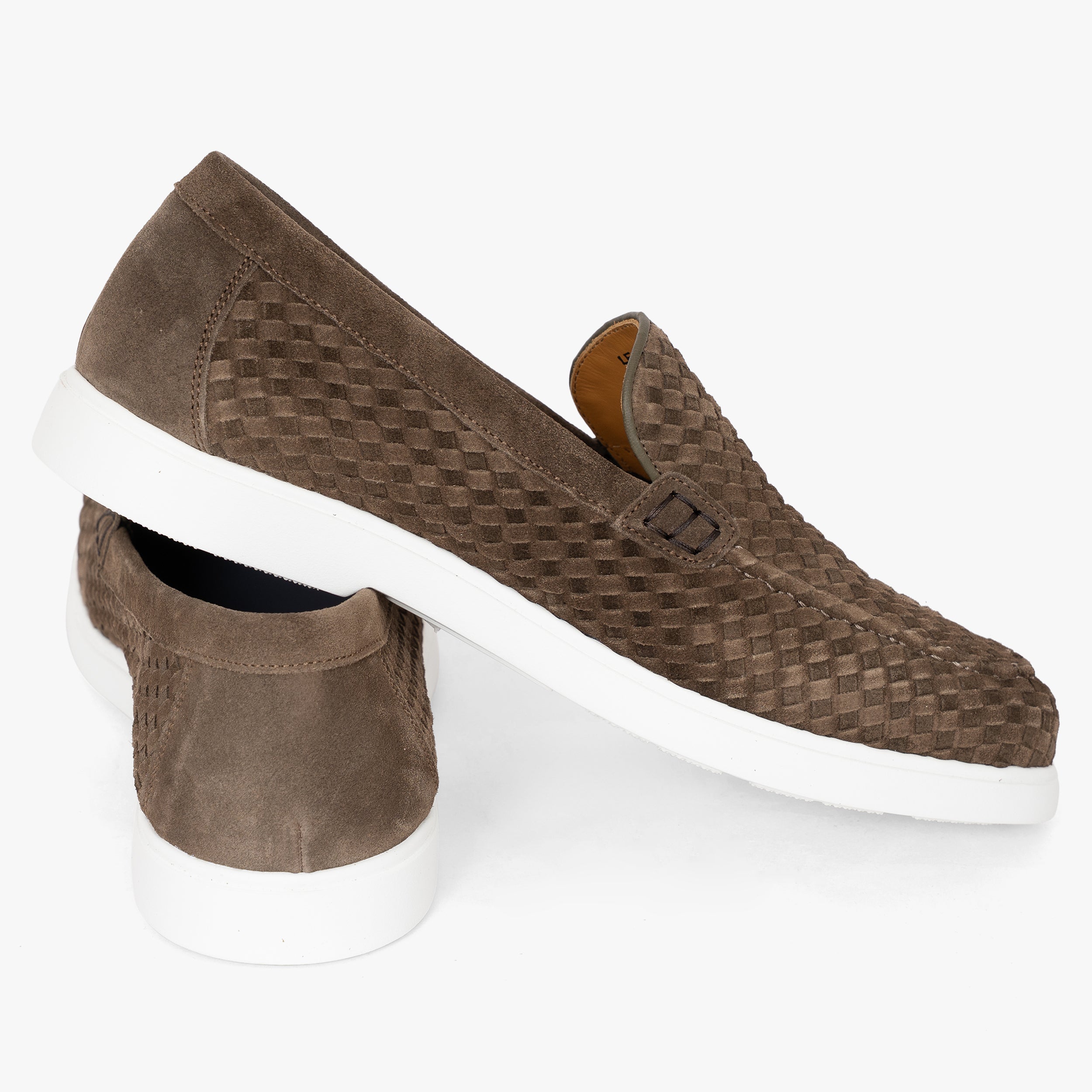 Calce Gevlochten Loafer Bruin | Edwin
