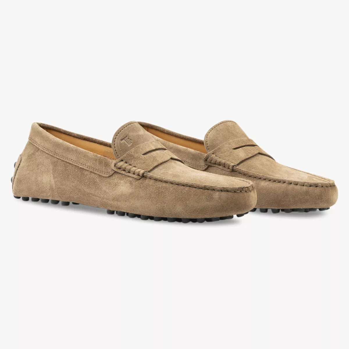 TOD'S Loafers Beige Suède | Gommino Driving Shoes