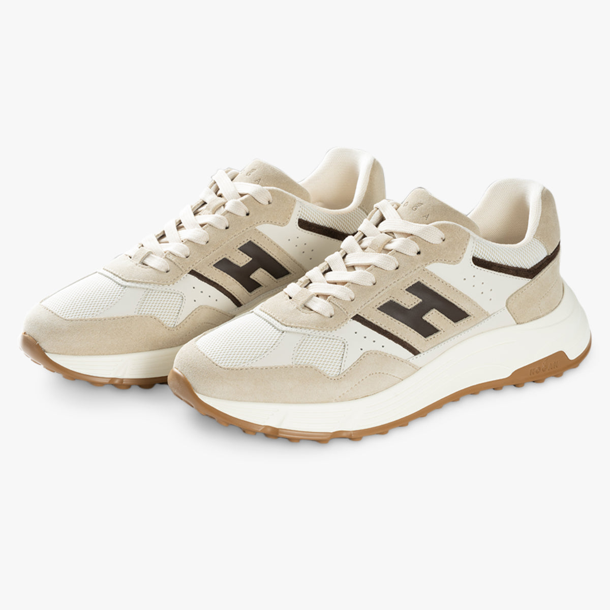 Hogan Sneaker Beige / Bruin | Hyperlight