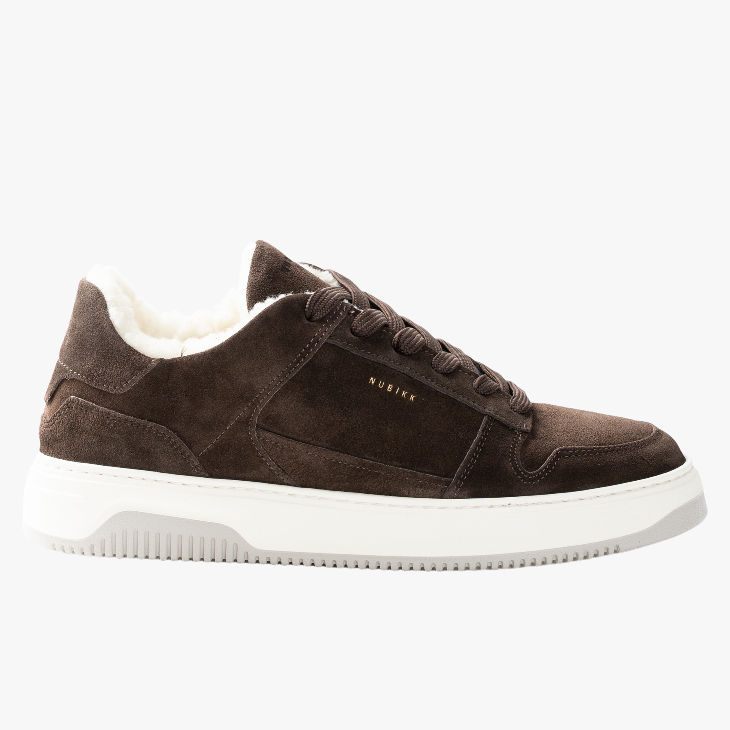 Nubikk Sneakers Bruin | Basket Court Fur