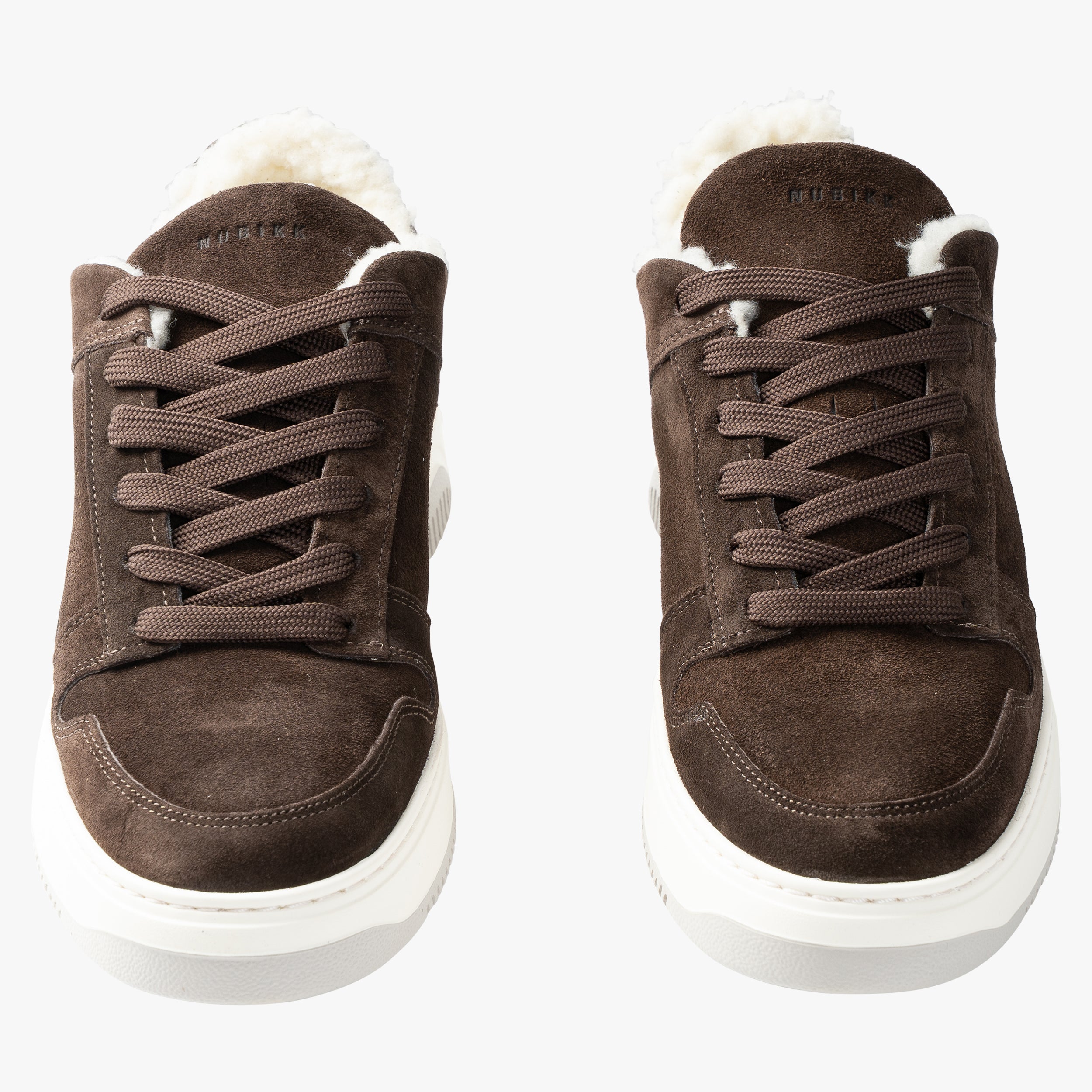 Nubikk Sneakers Bruin | Basket Court Fur