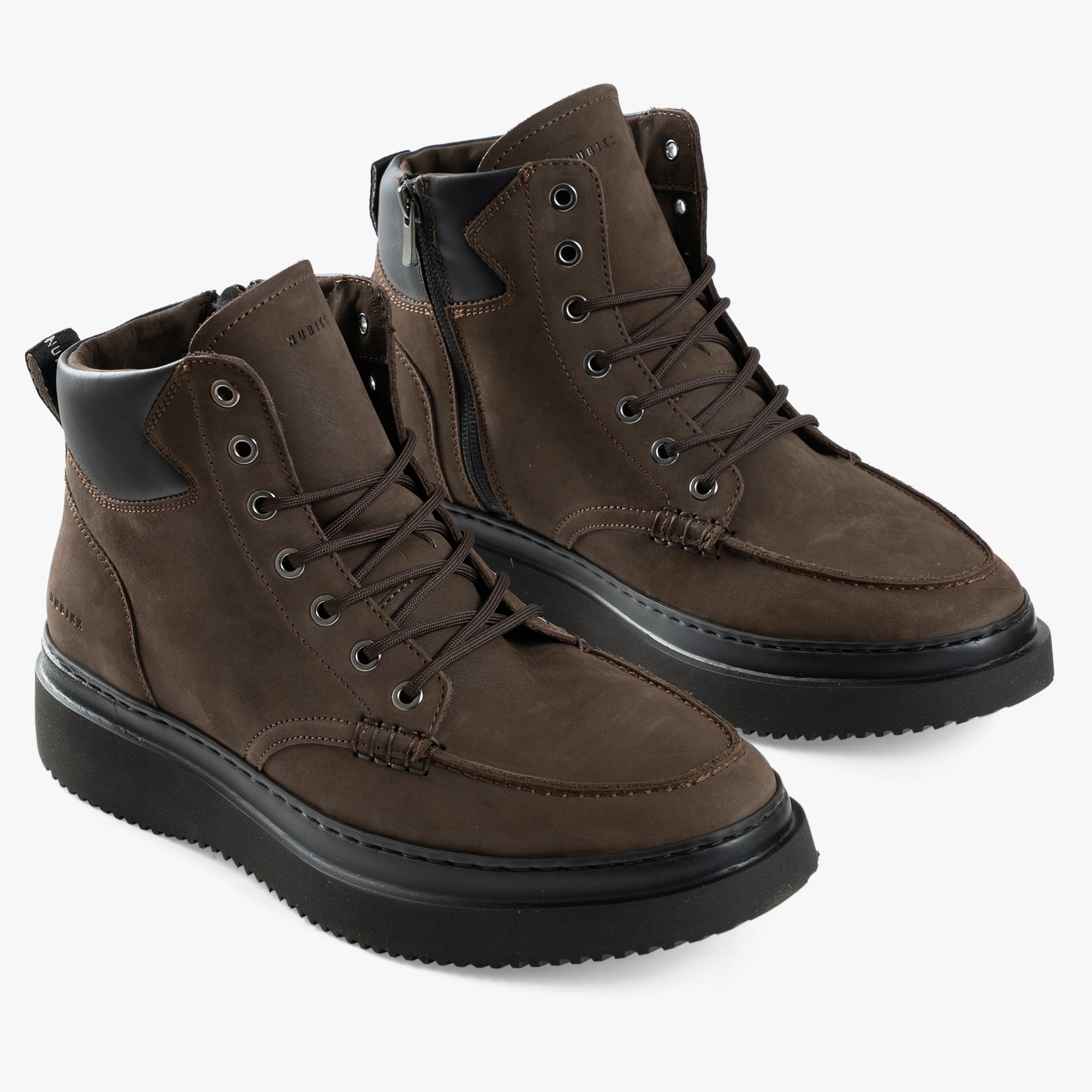 Nubikk Boots Bruin Nubuck | Jonah Arctic Fur