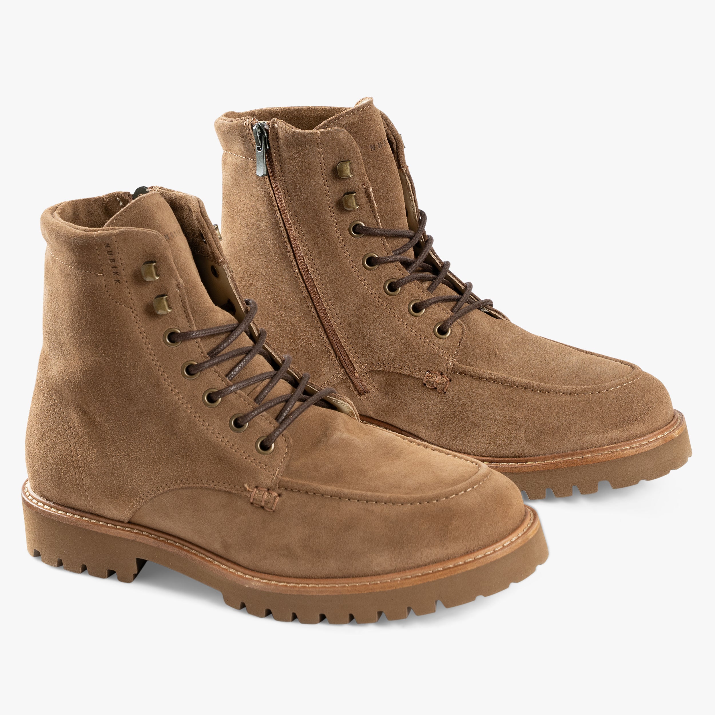 Nubikk Boots Suède Bruin | Ethan Harvey