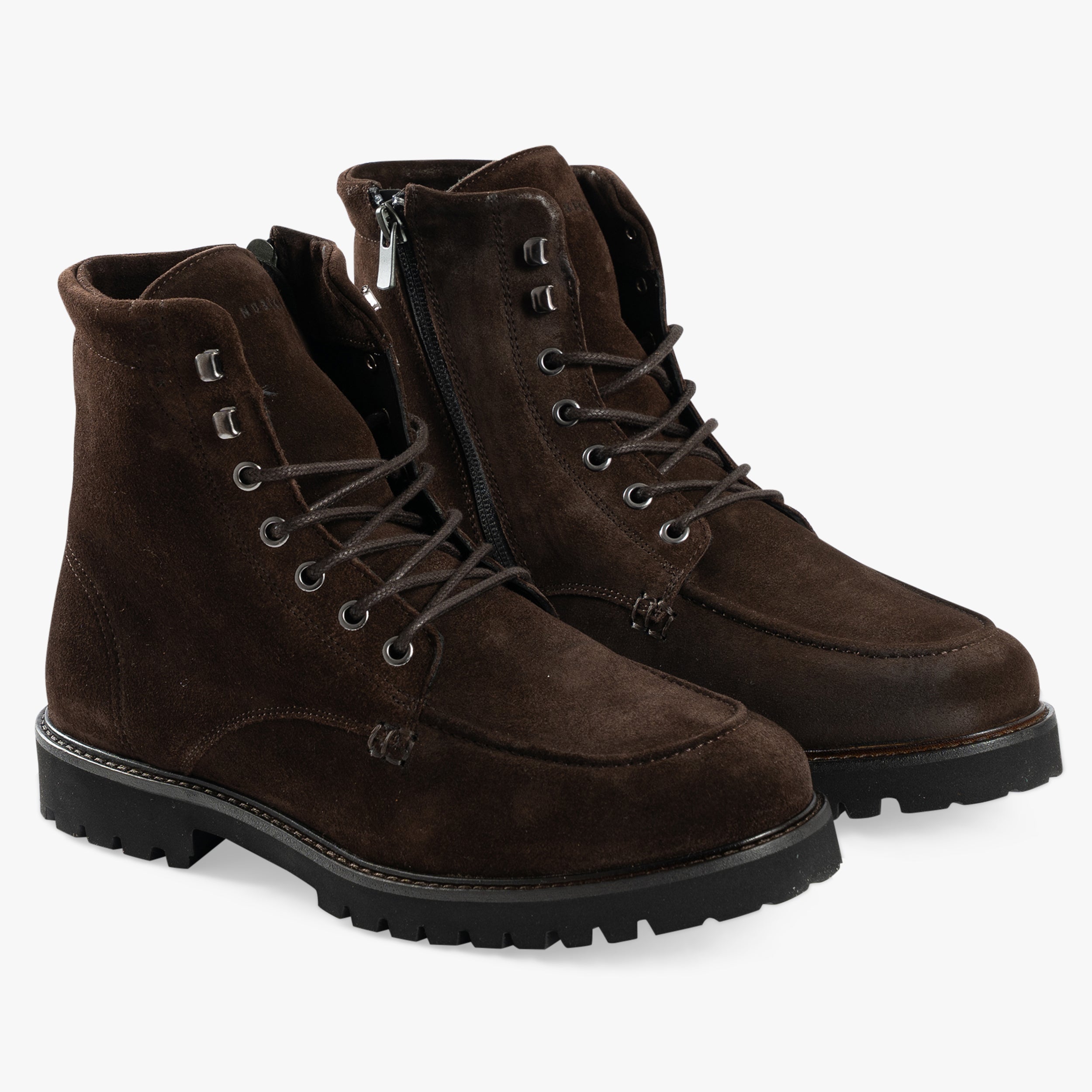 Nubikk Boots Suède DonkerBruin | Ethan Harvey