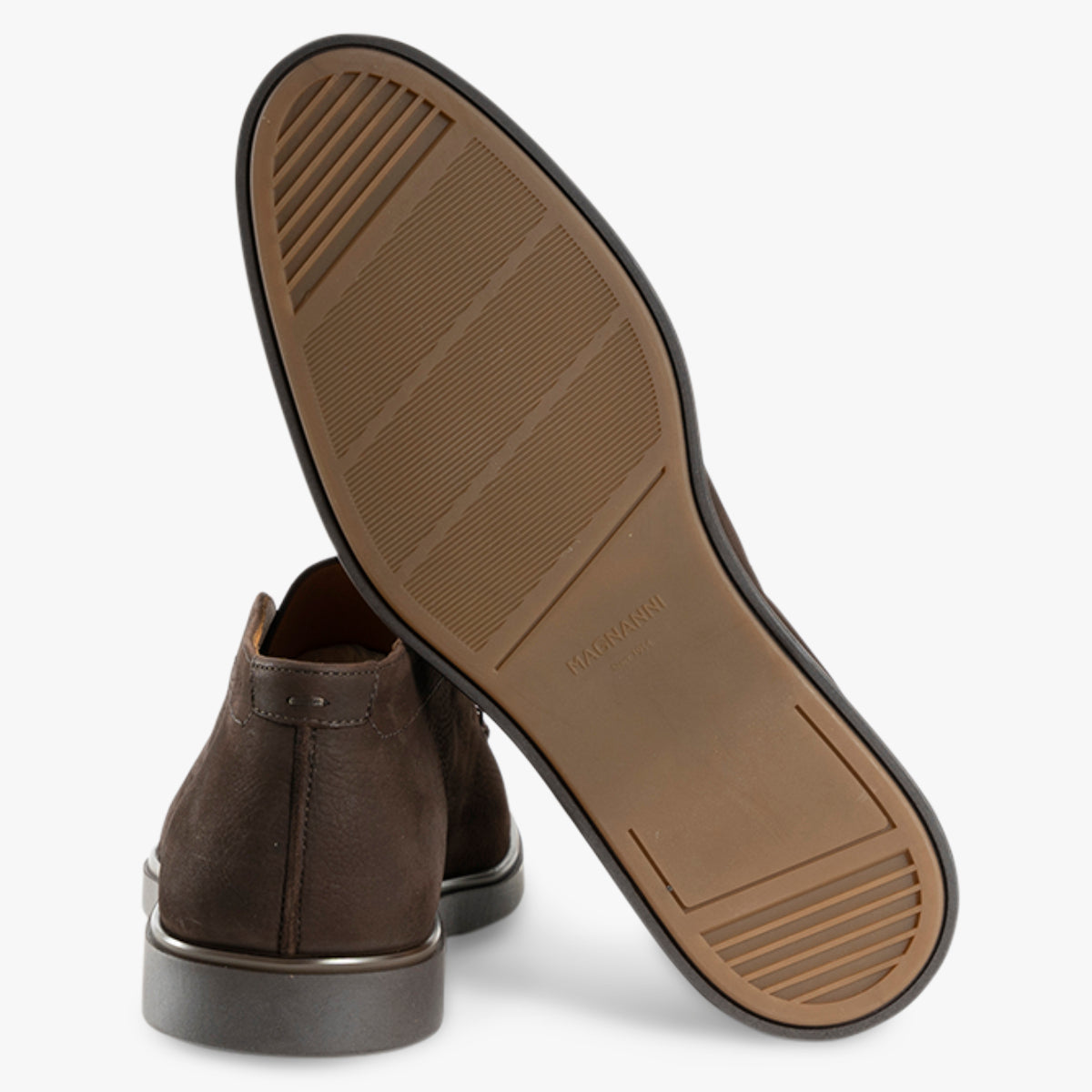 Magnanni Instapper Nubuck Bruin | Loda