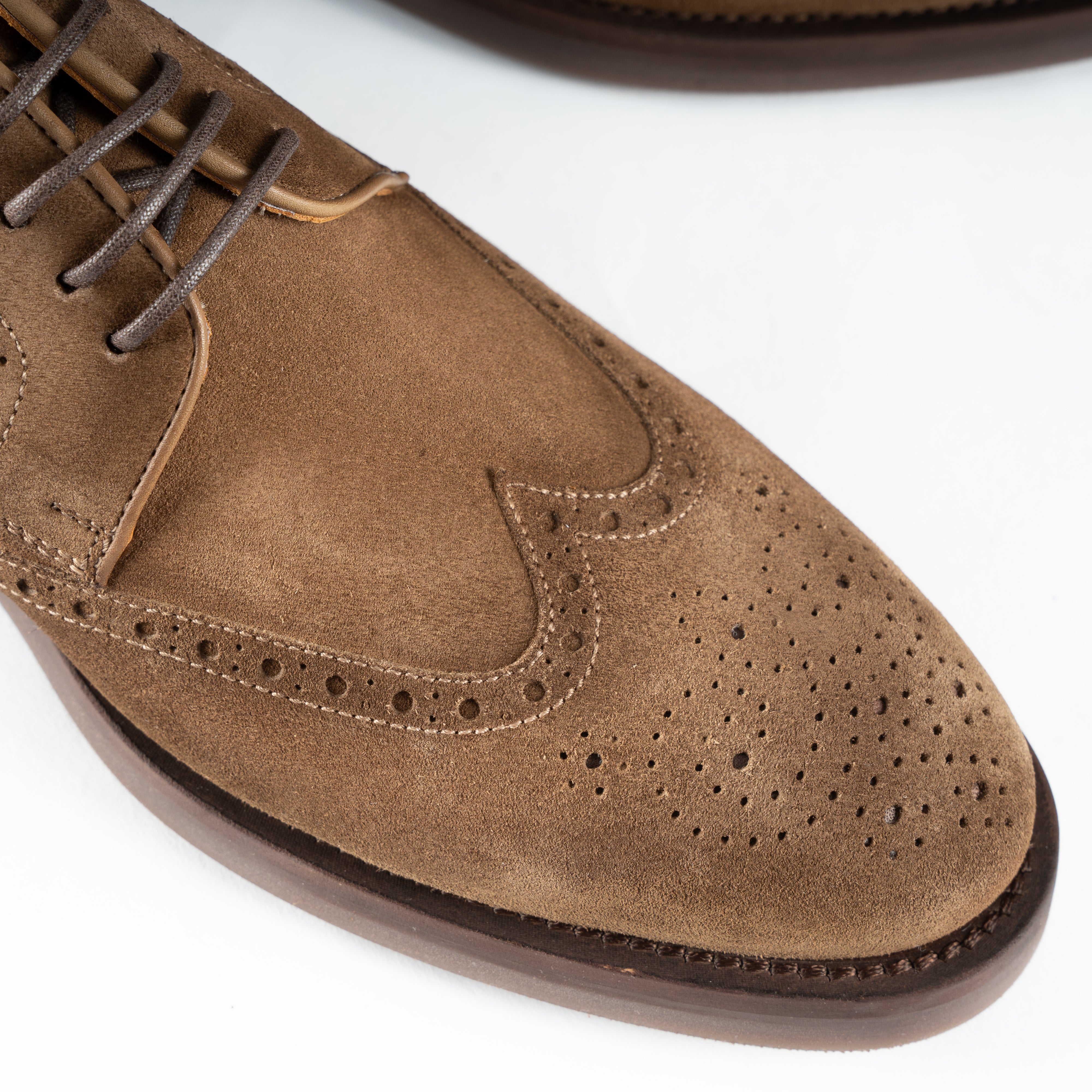 Magnanni Veterschoen Brogue Cognac Suede