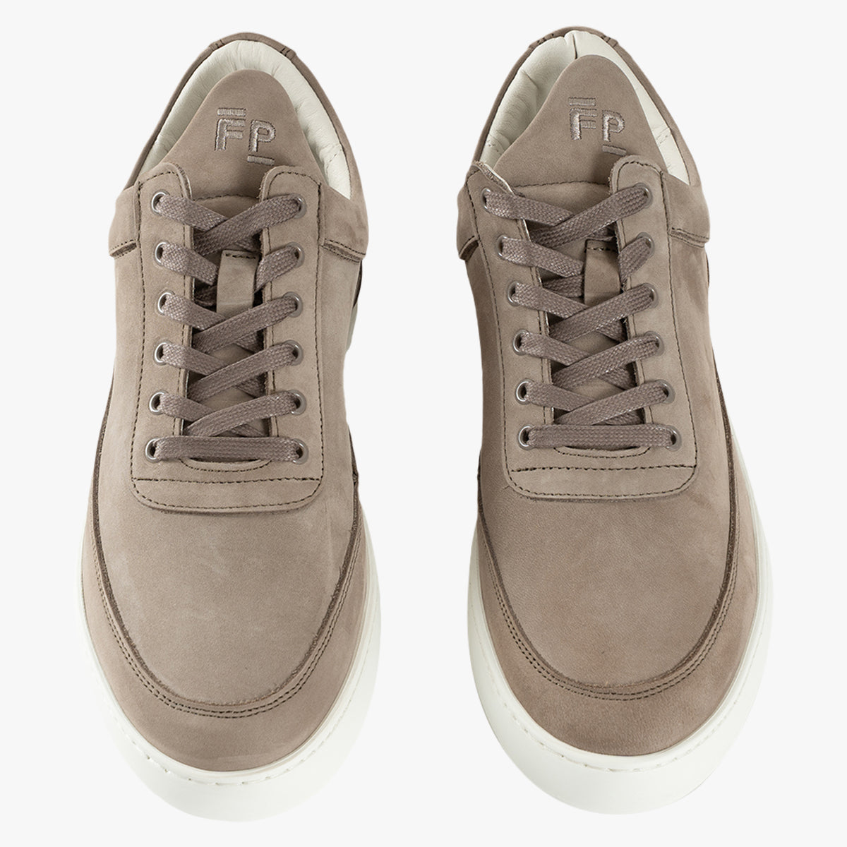 Filling Pieces Sneakers Taupe | Low Top Nubuck
