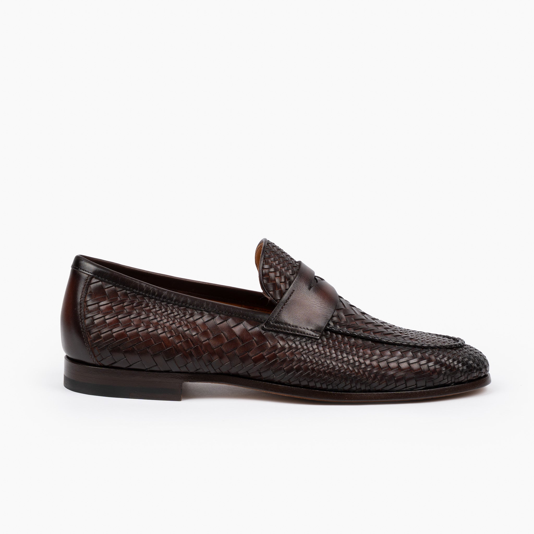 Magnanni Gevlochten Loafer Bruin