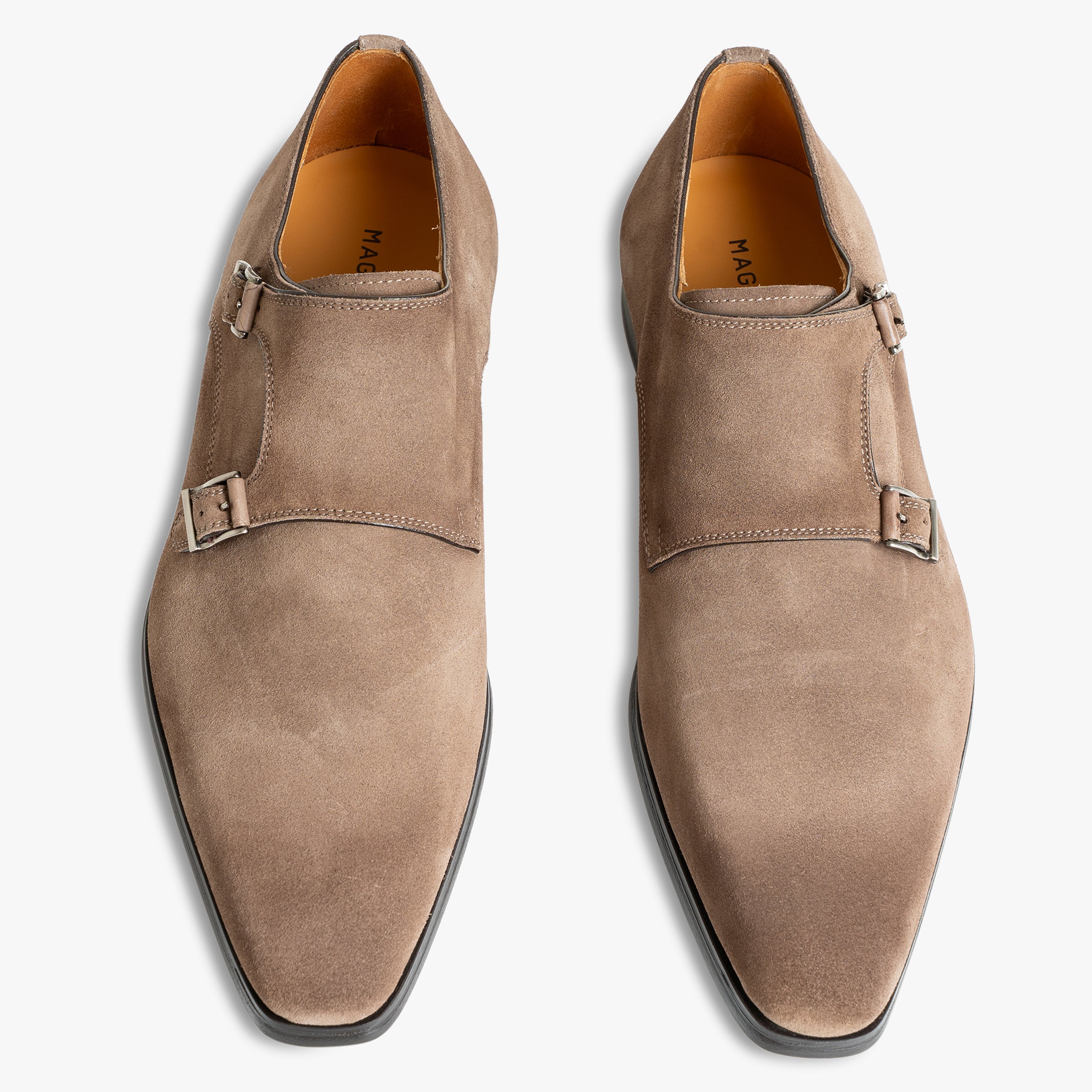 Magnanni Dubbele Gespschoen Taupe