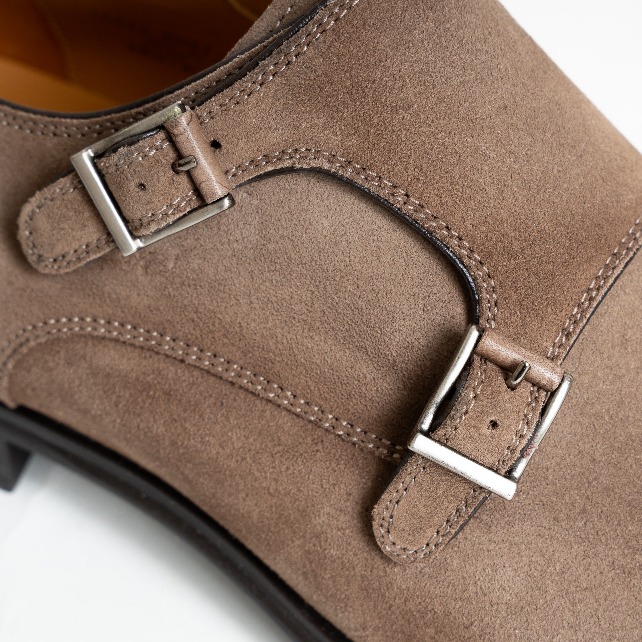 Magnanni Dubbele Gespschoen Taupe