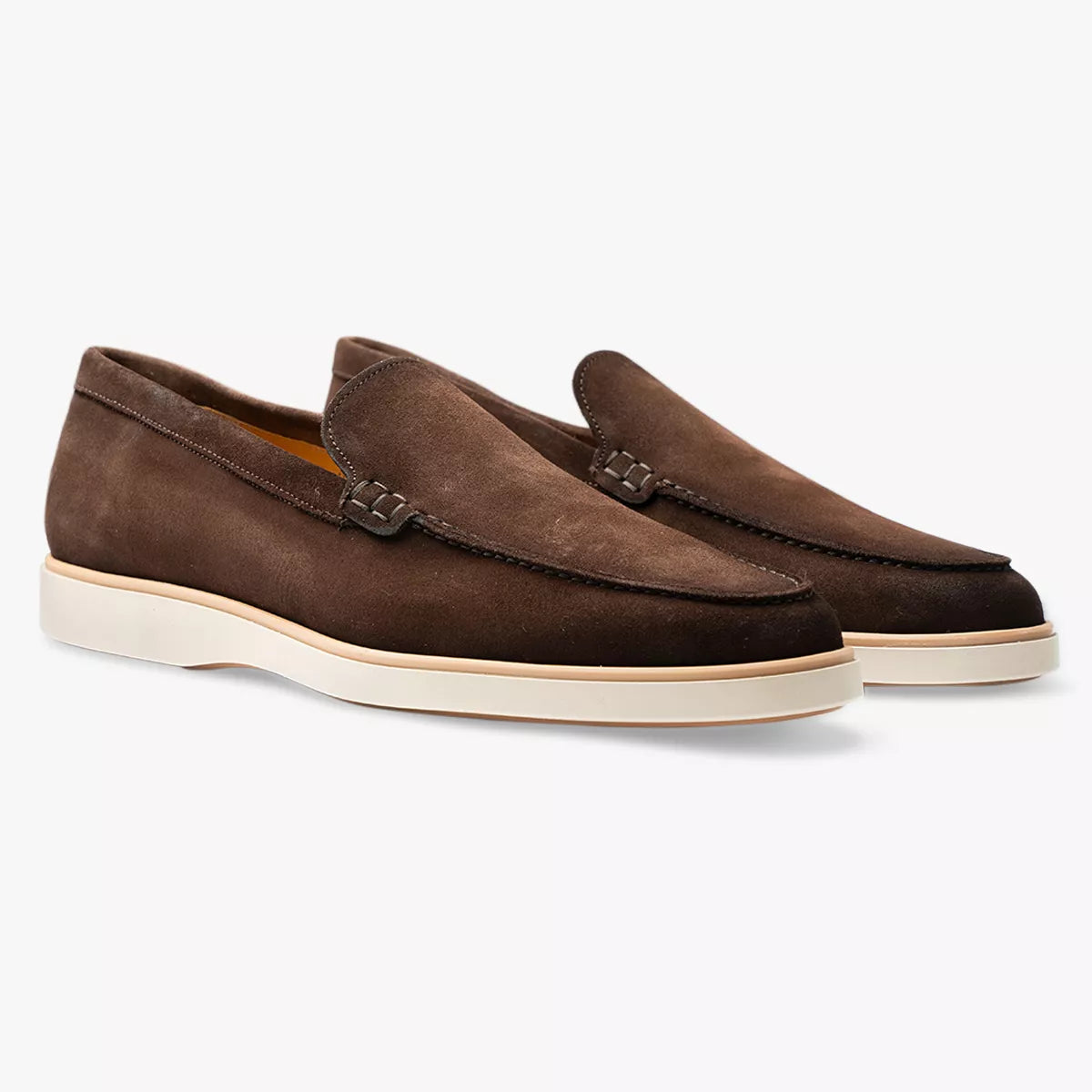 Magnanni Loafer Bruin Suède | Lourenco