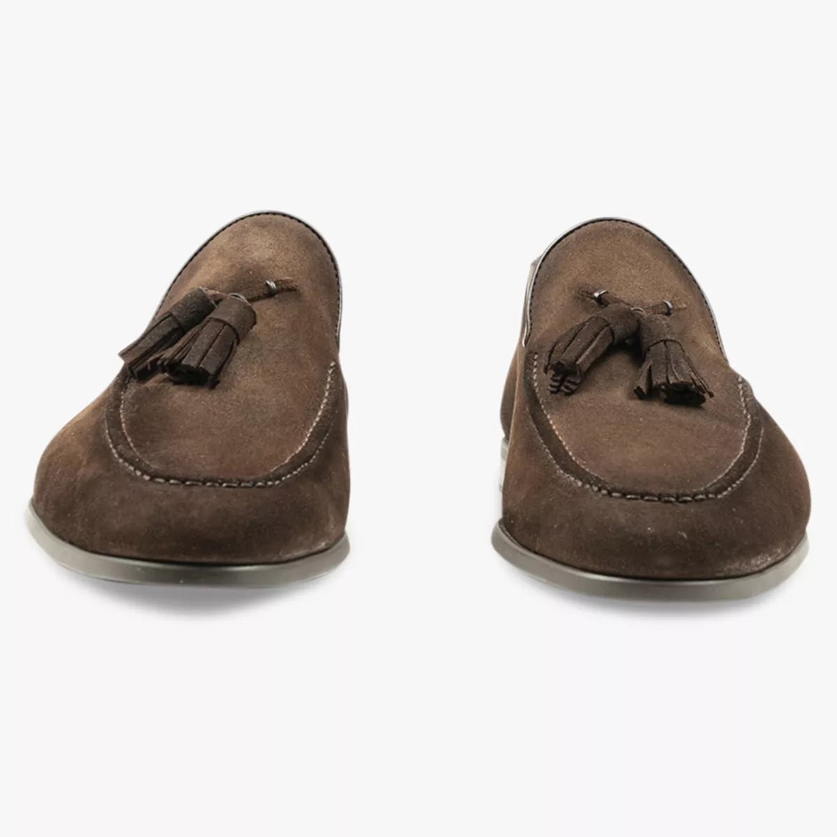 Magnanni Loafer Suede Bruin | Tassel Loafer