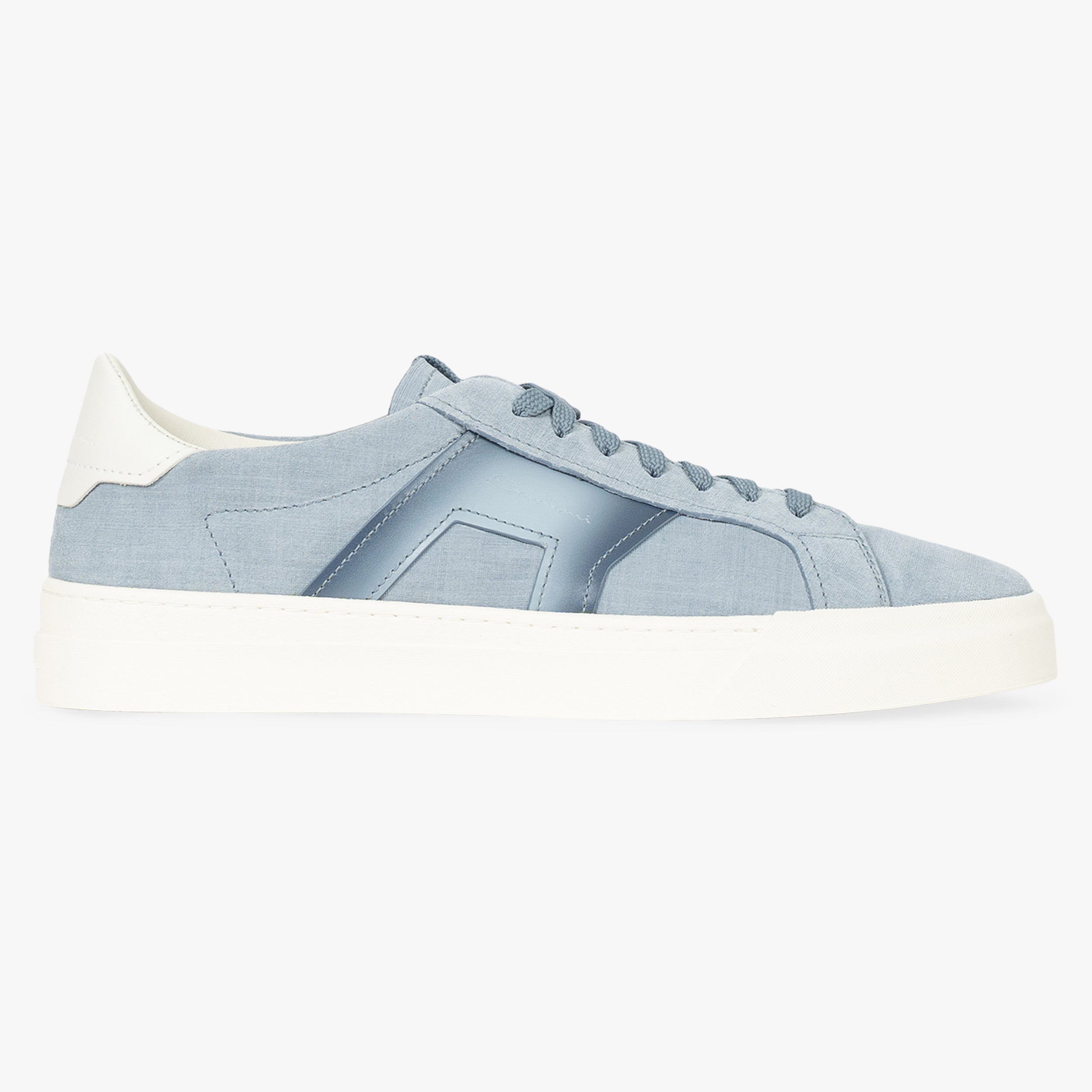 Santoni Sneakers Lichtblauw | Double Buckle