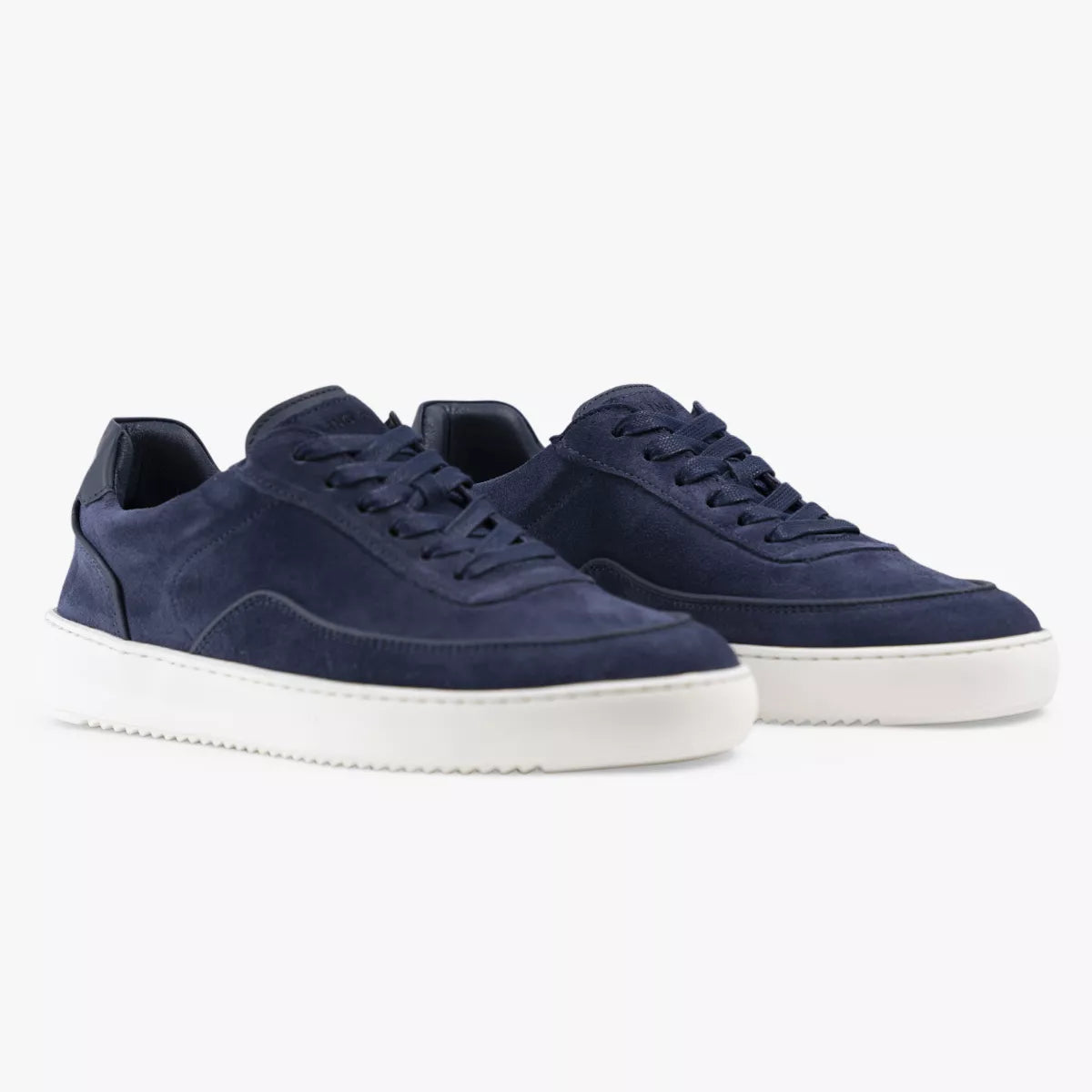 Filling Pieces Sneaker blauw | Mondo Suede