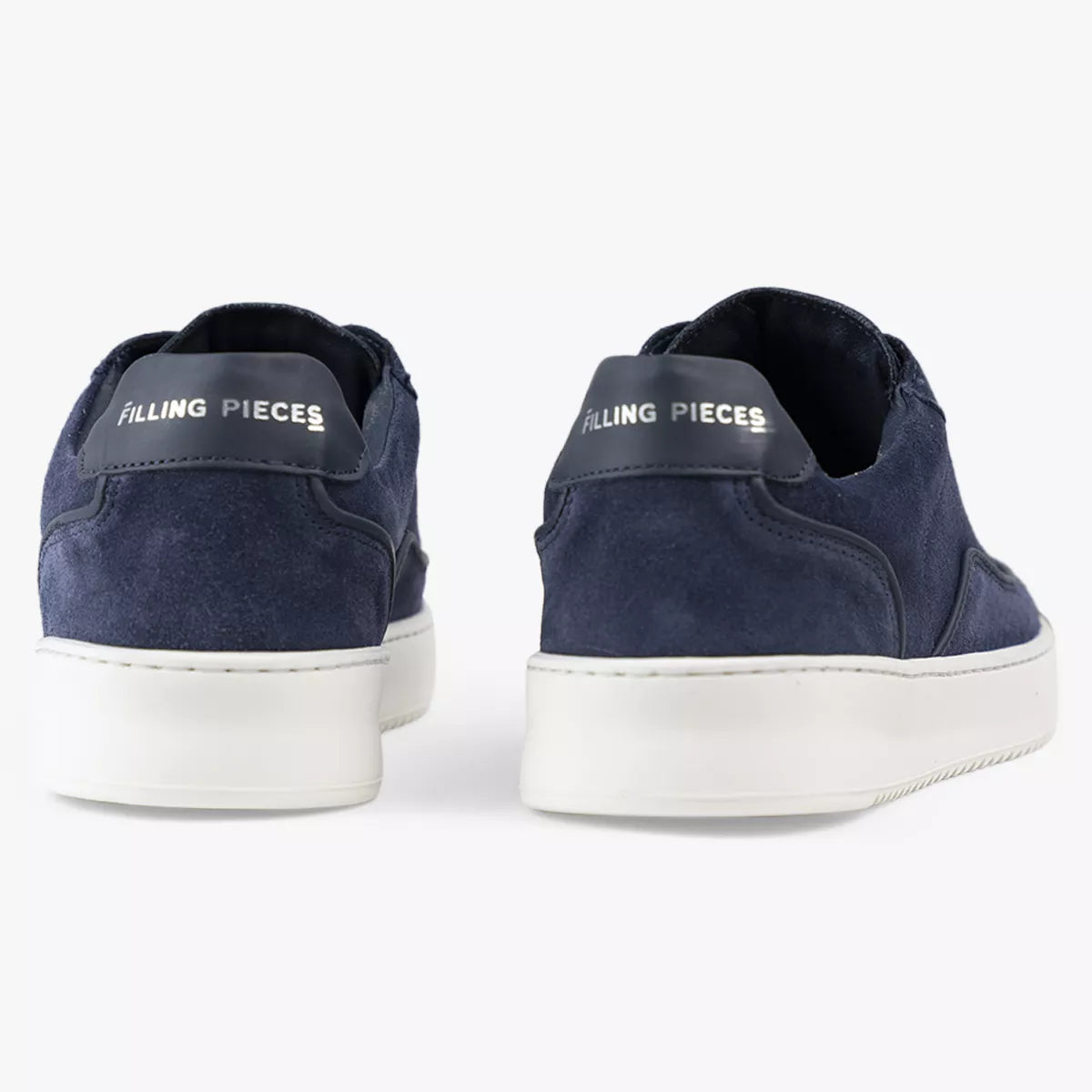 Filling Pieces Sneaker blauw | Mondo Suede