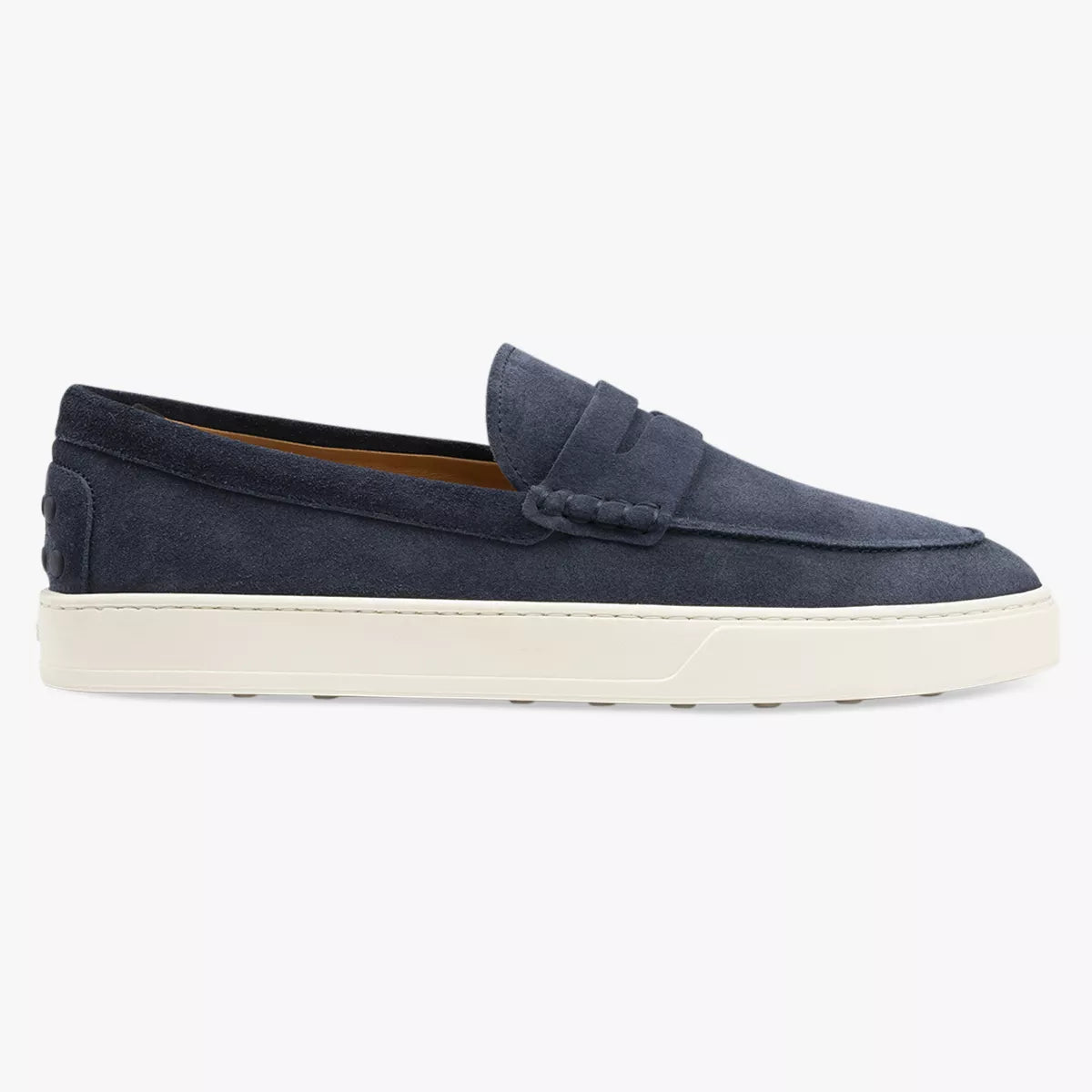 TOD'S Loafer Donkerblauw Suede | Yacht Loafer