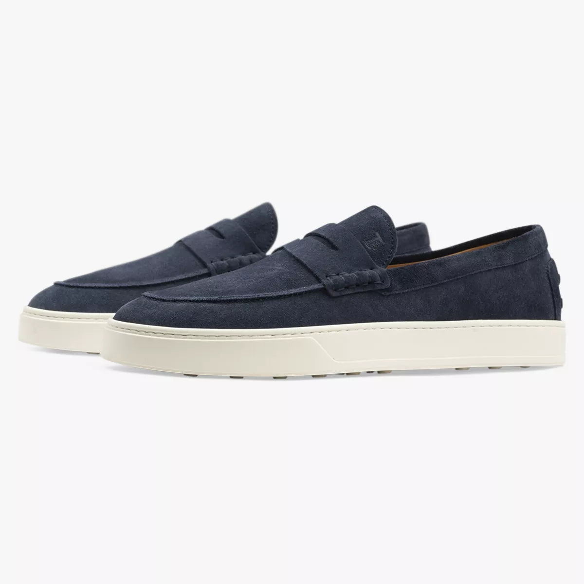 TOD'S Loafer Donkerblauw Suede | Yacht Loafer