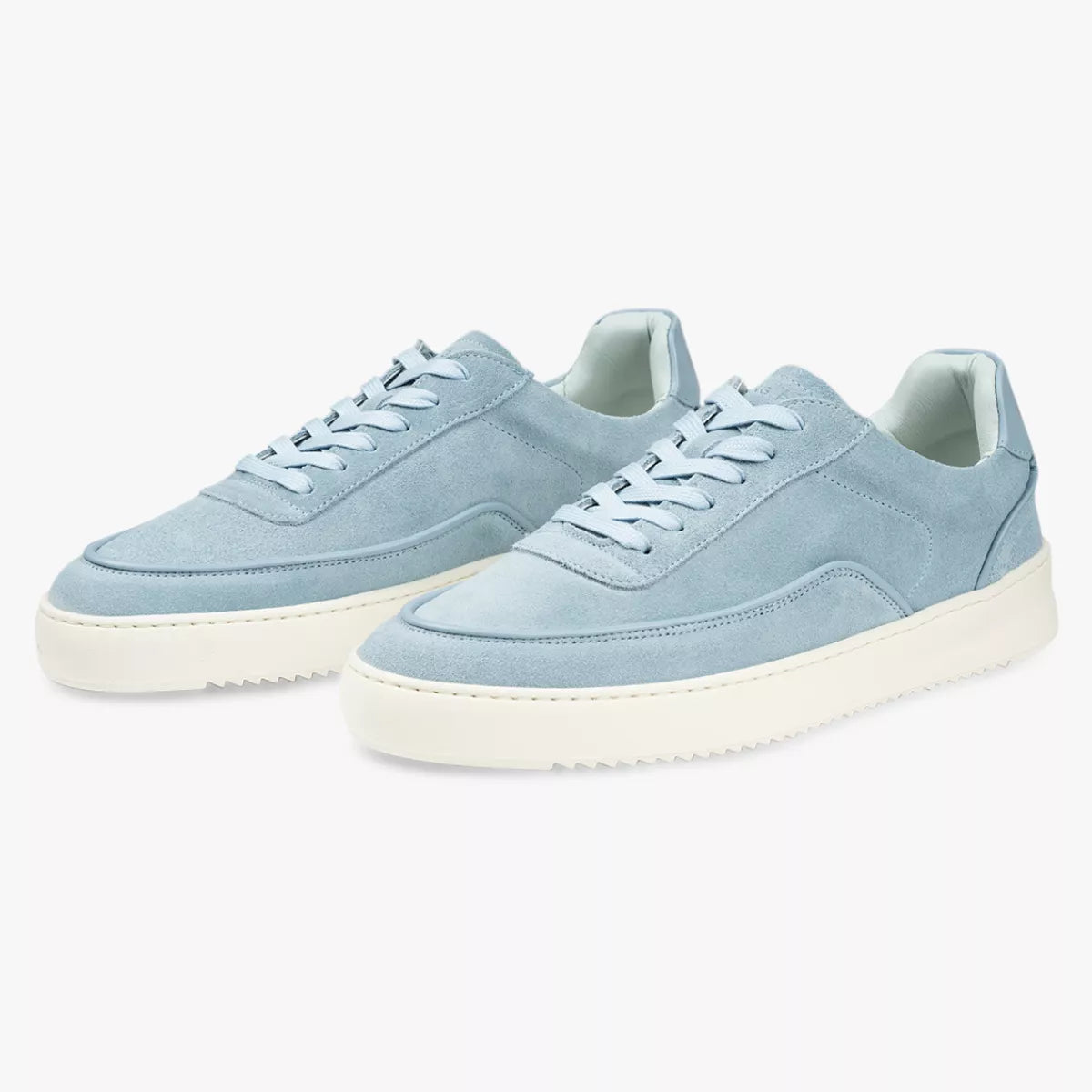 Filling Pieces Sneaker Lichtblauw | Mondo Suede Lux Sky Blue