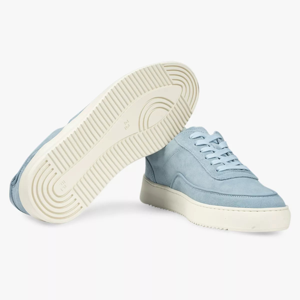 Filling Pieces Sneaker Lichtblauw | Mondo Suede Lux Sky Blue