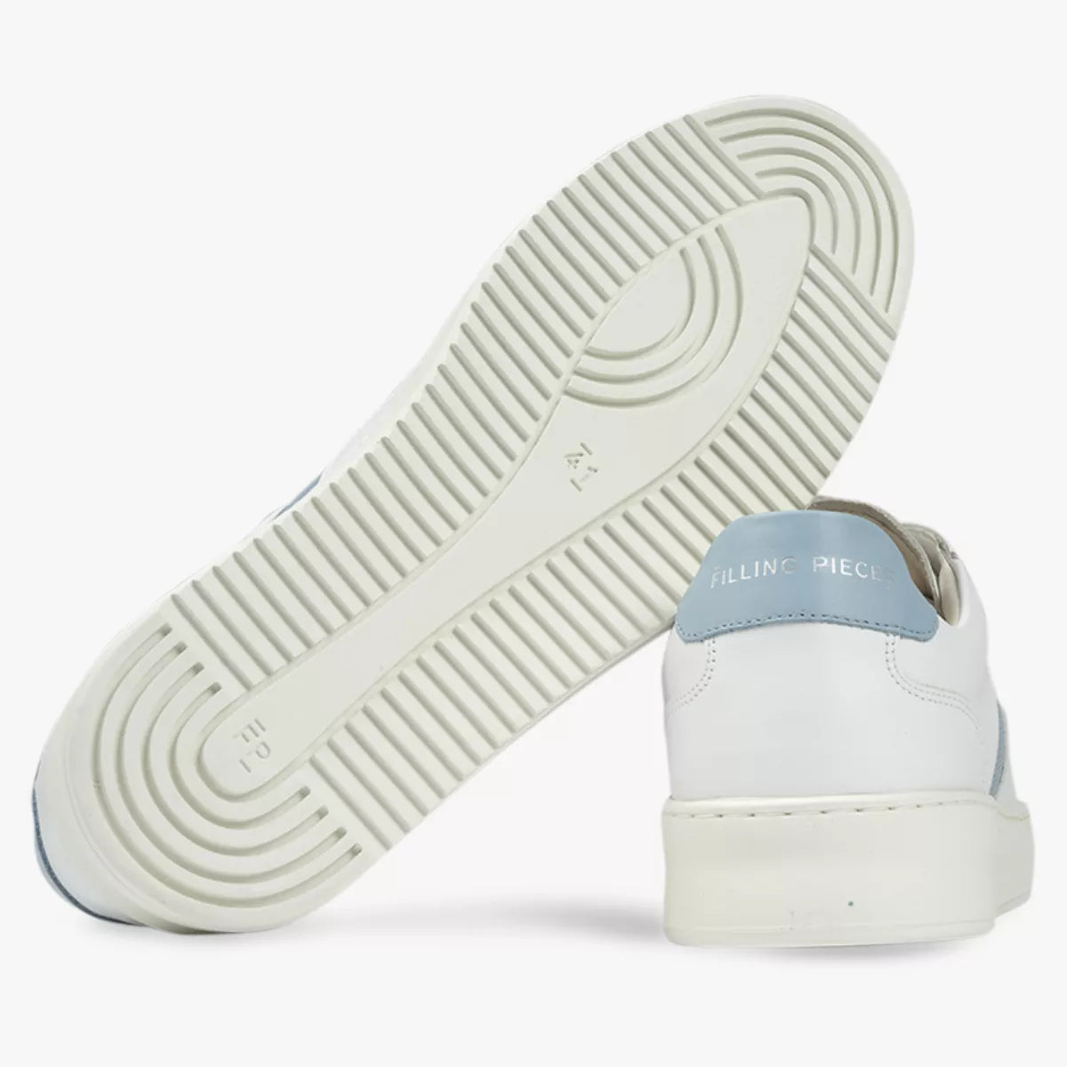 Filling Pieces Sneaker Wit met Lichtblauw | Mondo Game Sky Blue