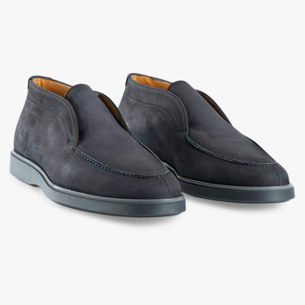 Magnanni Instapper Nubuck Donkerblauw | Loda